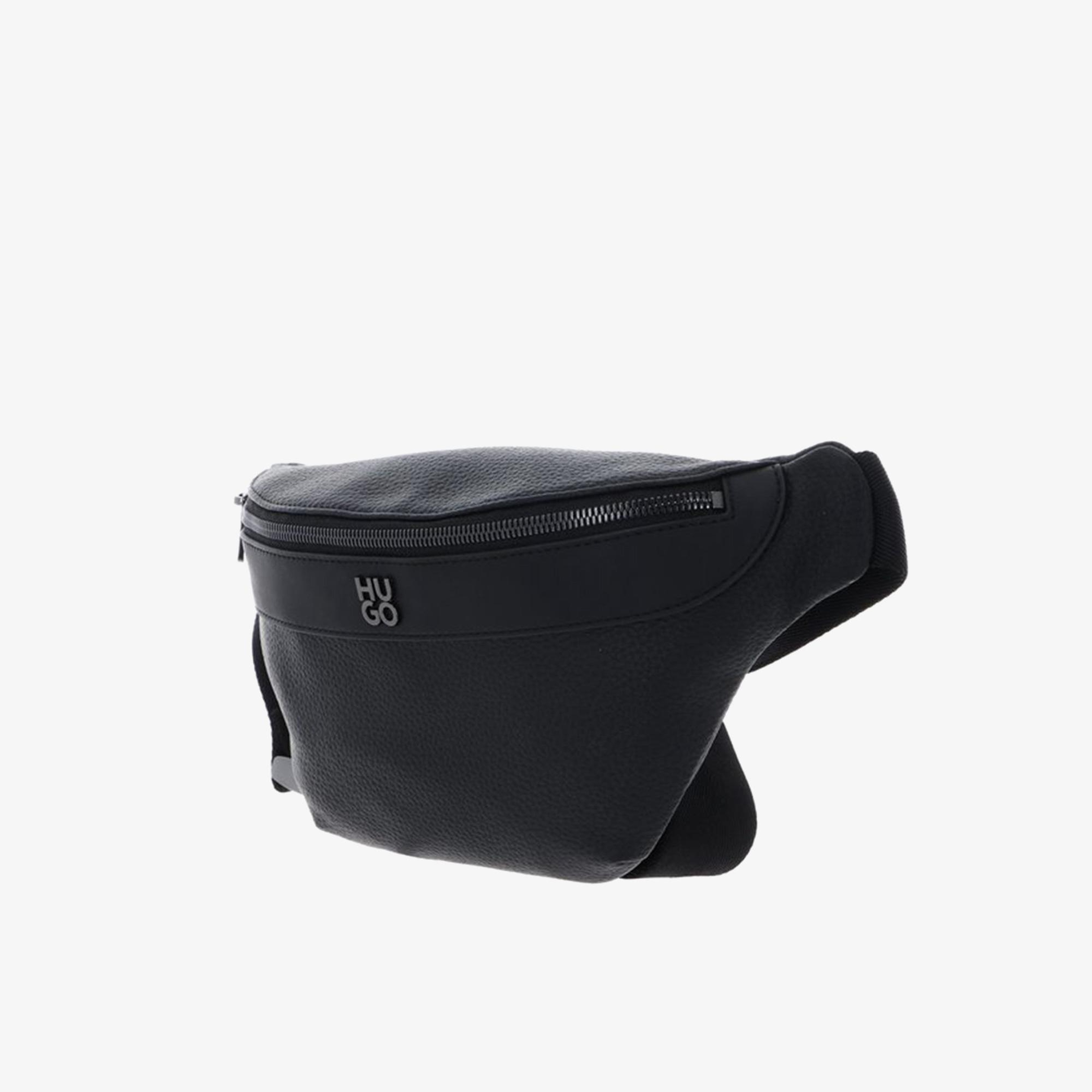 Hugo Quantic Erkek Siyah Bel Çantası
