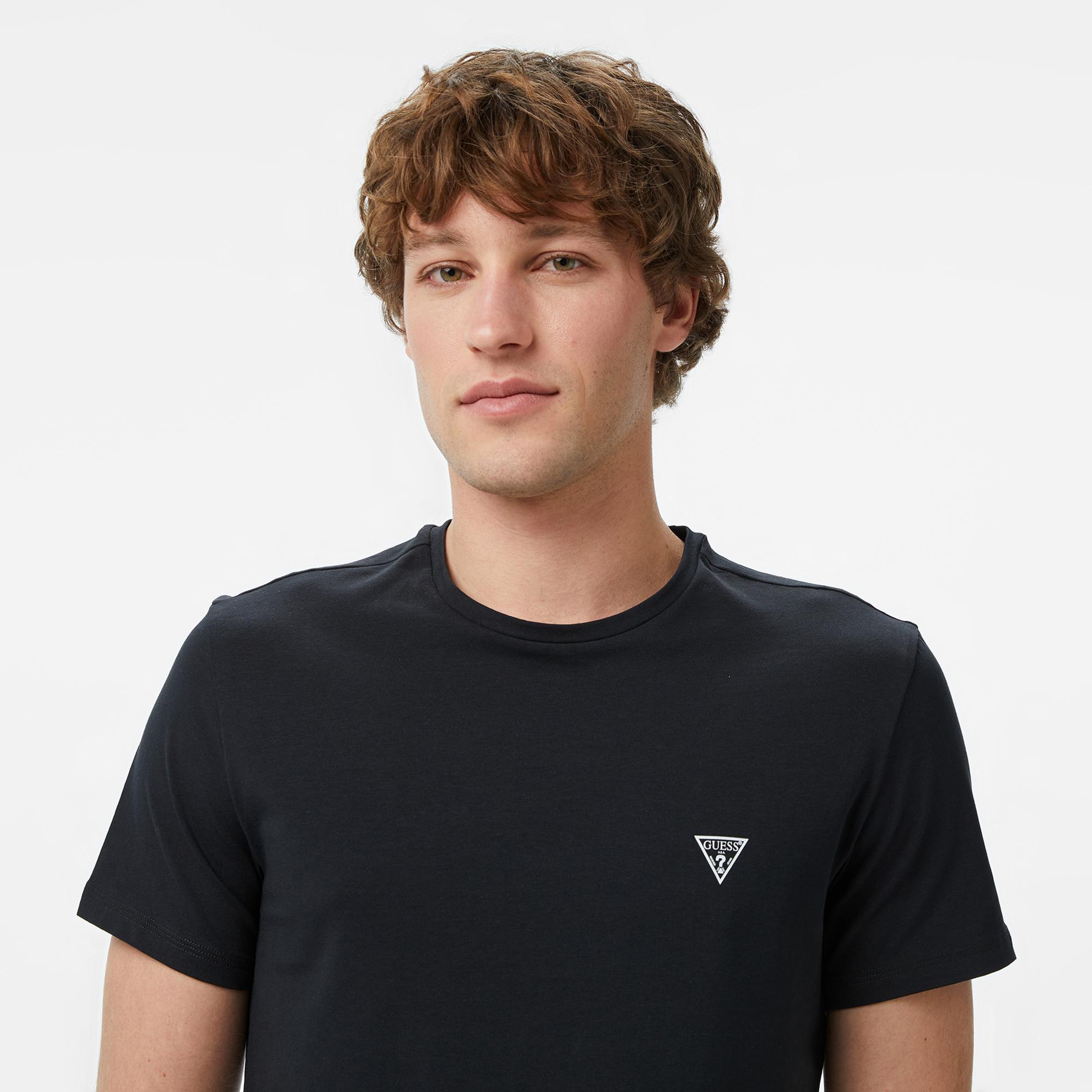 Guess Caleb Erkek Siyah 2'Li Atlet