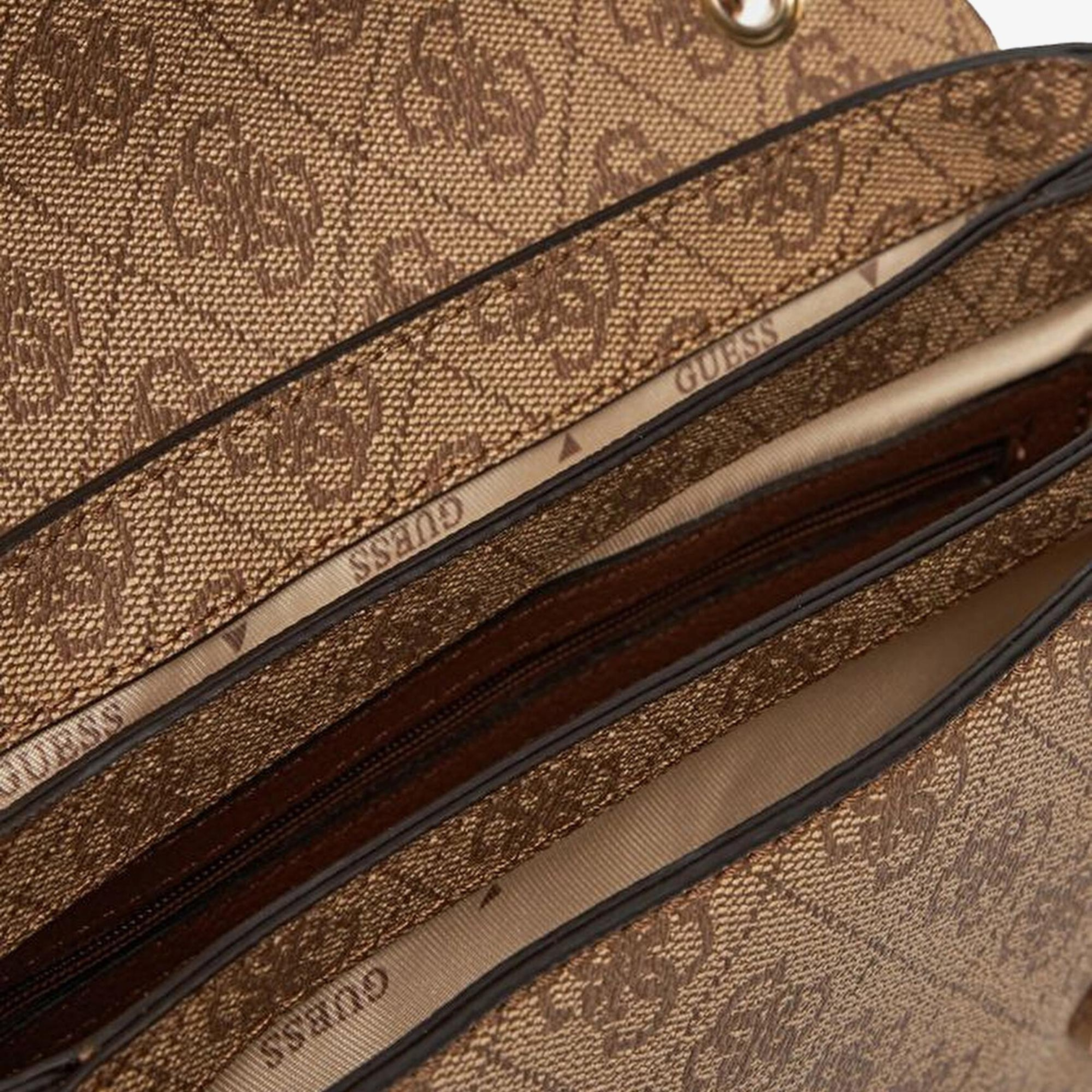 Guess Noelle Iı Kadın Kahverengi Omuz Çantası