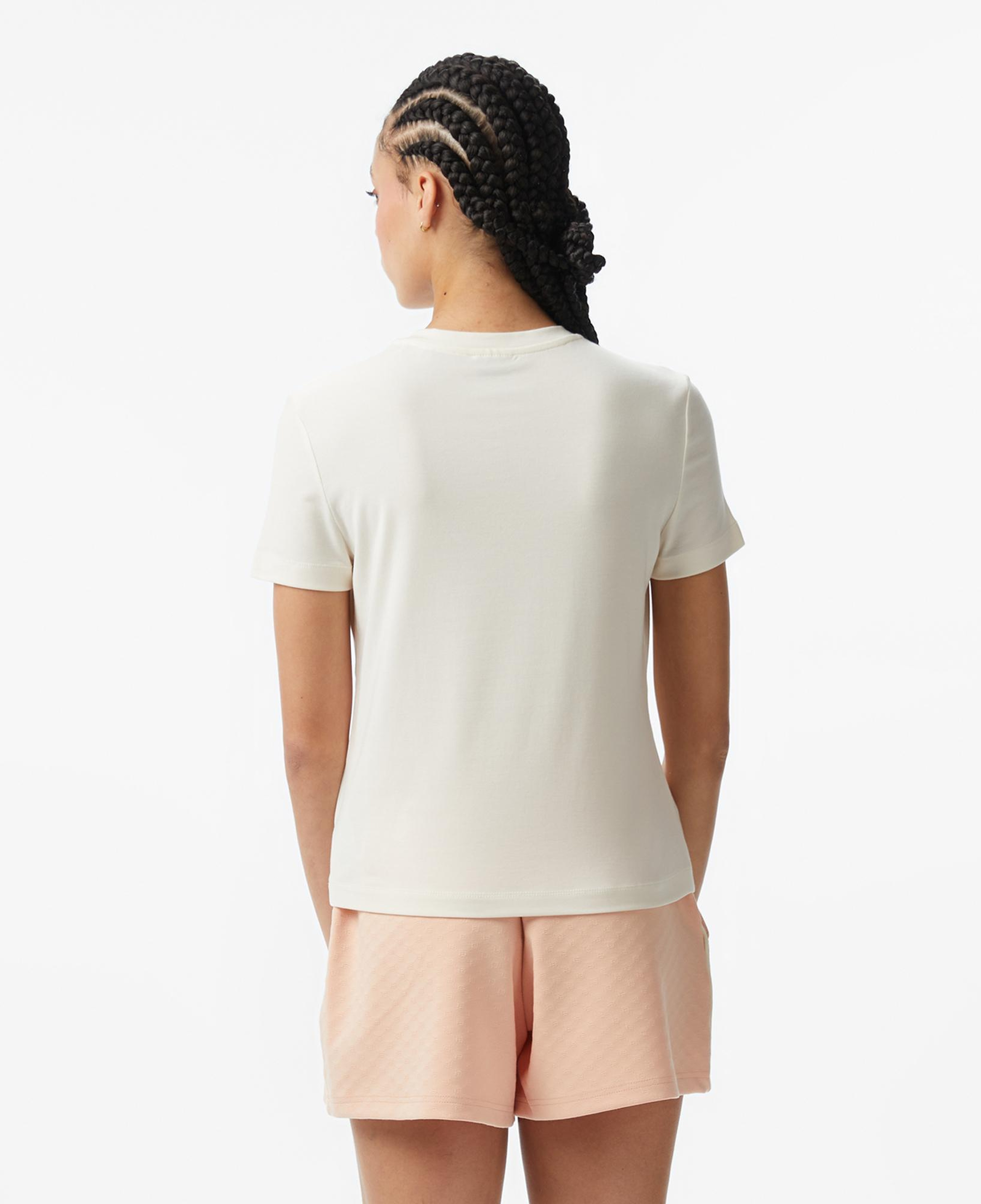 Guess Febe Aktif Slim Fit Kadın Beyaz T-Shirt