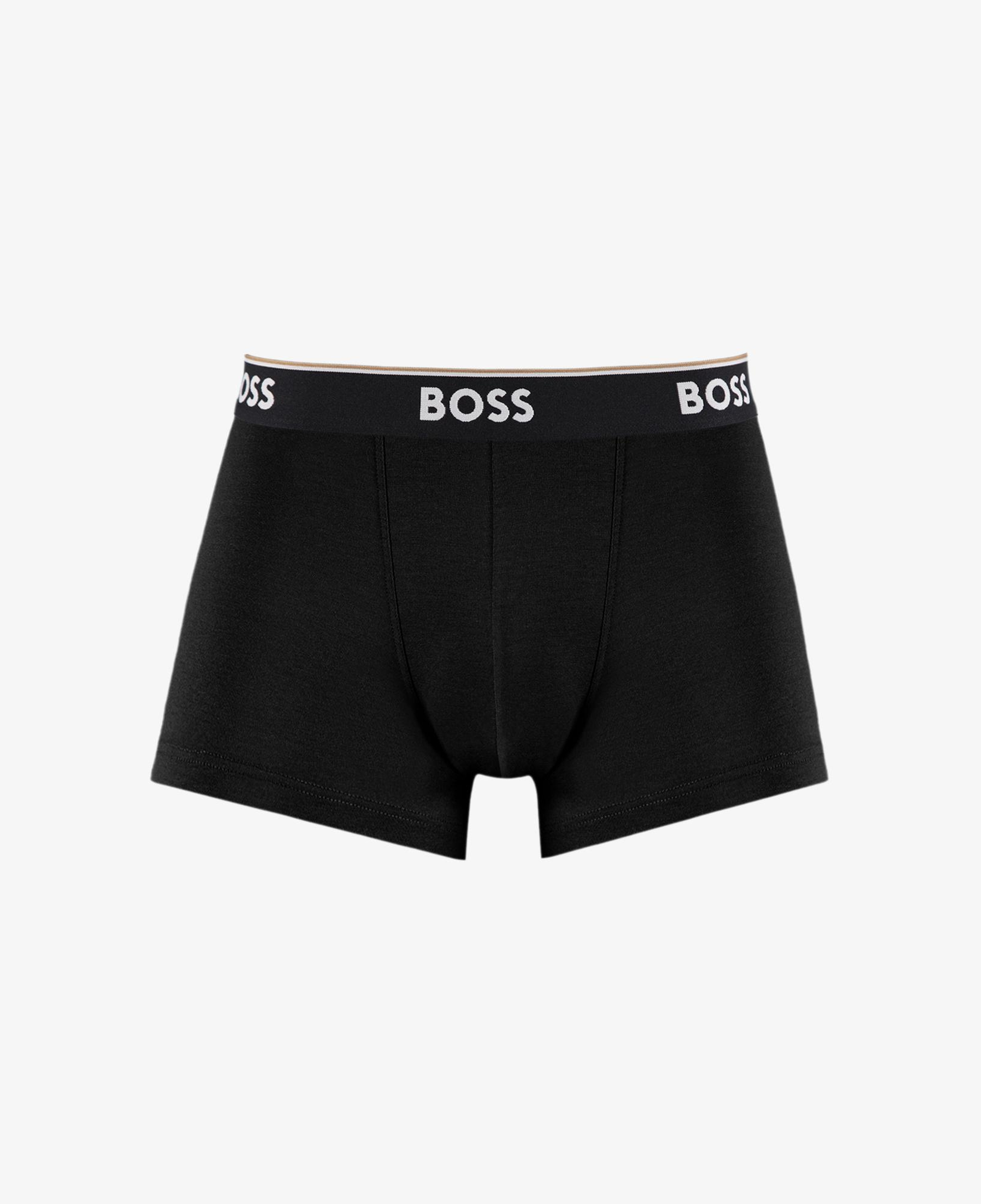 Boss Trunk Power 3'lü Erkek Kahverengi Boxer