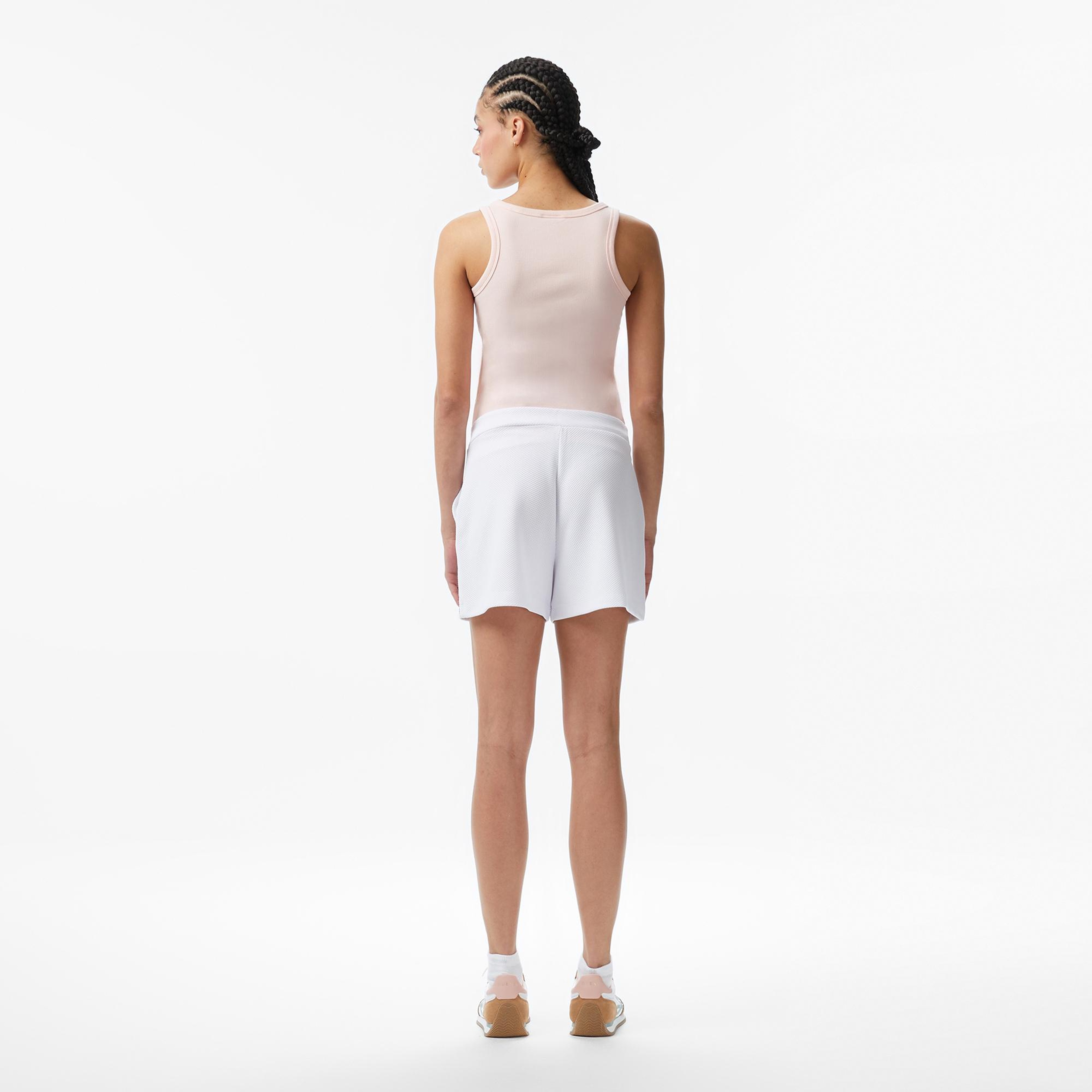 Guess Sarah Aktif Regular Fit Kadın Beyaz Şort