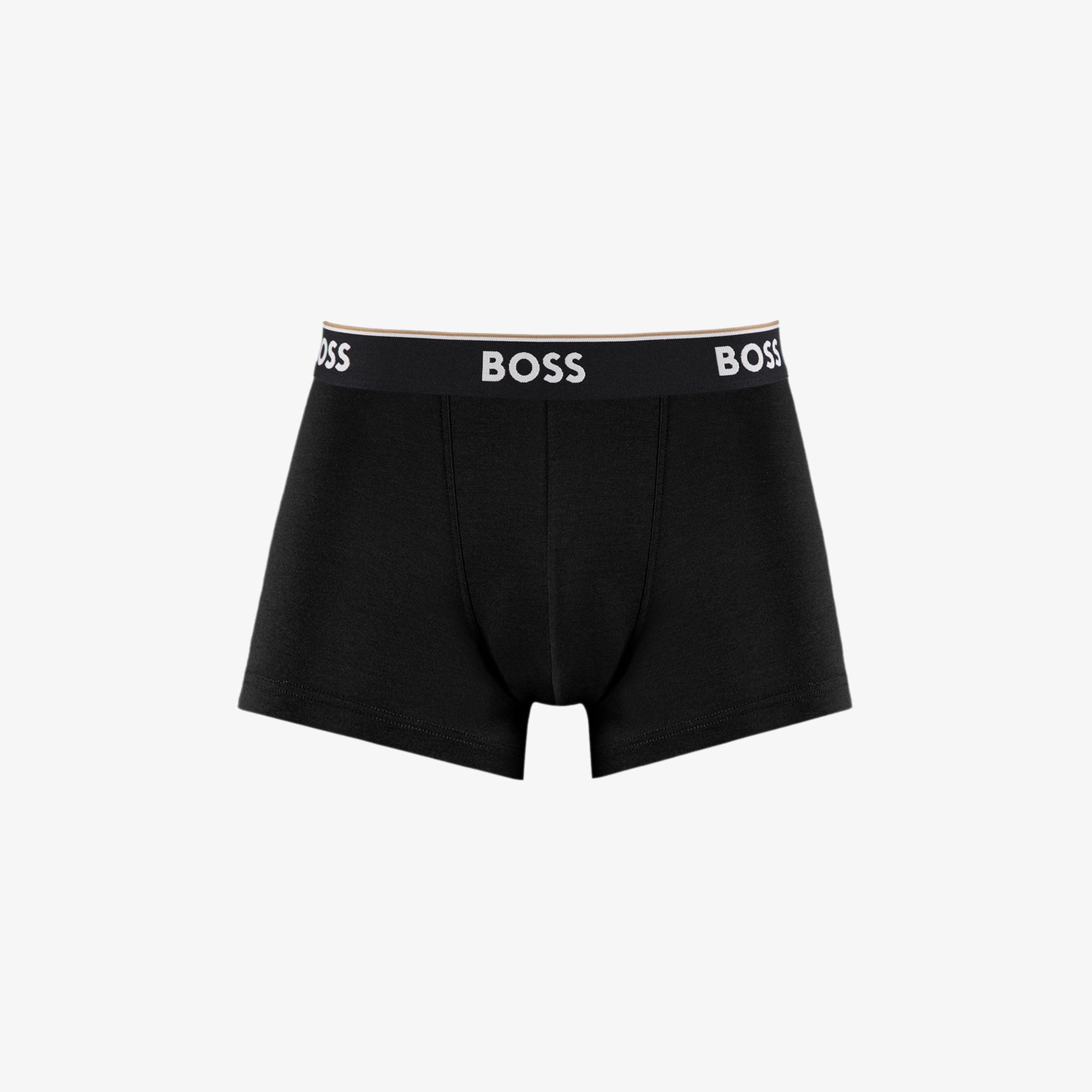 Boss Trunk Power 3'lü Erkek Kahverengi Boxer