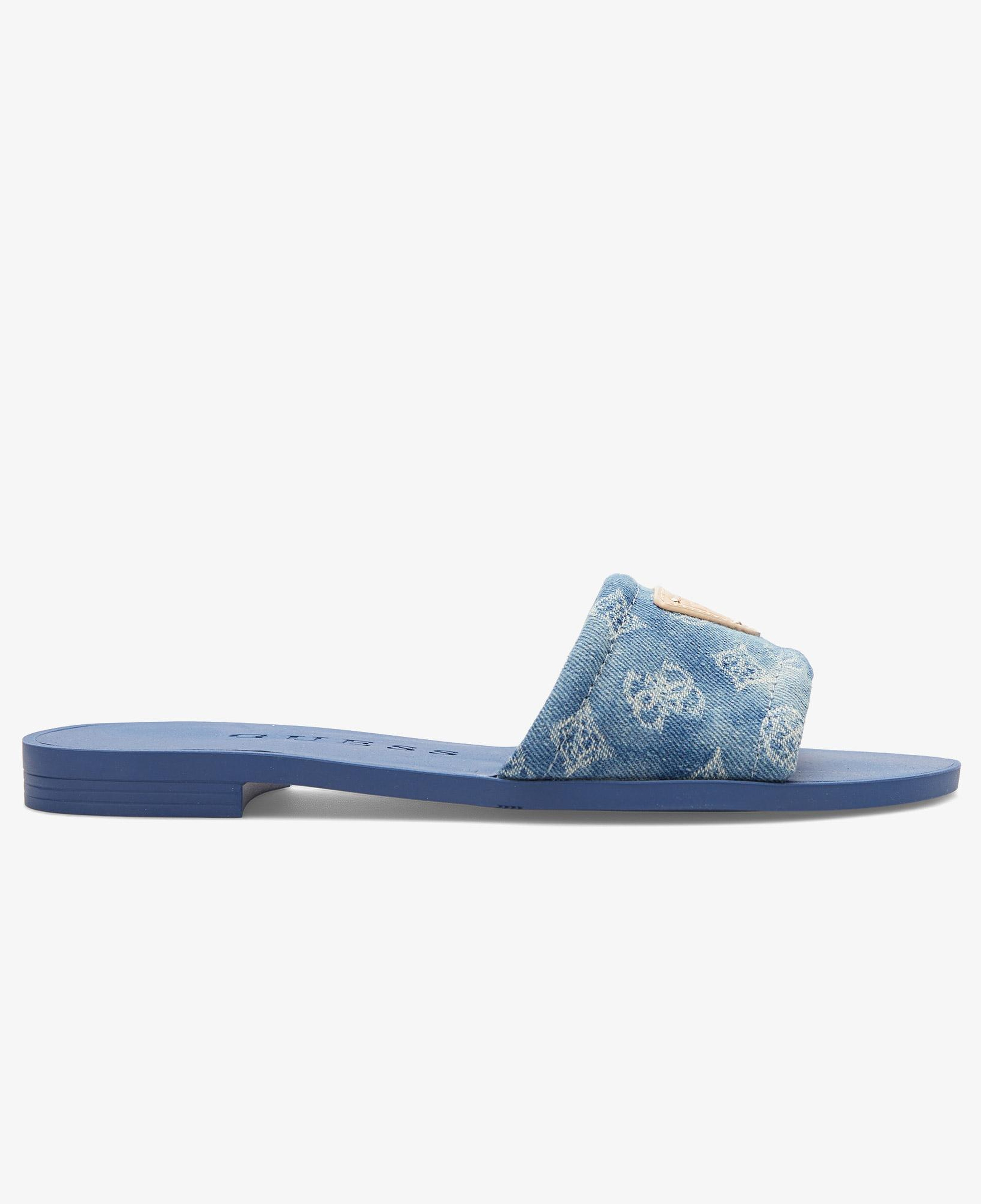 Guess Elysone Kadın Mavi Terlik