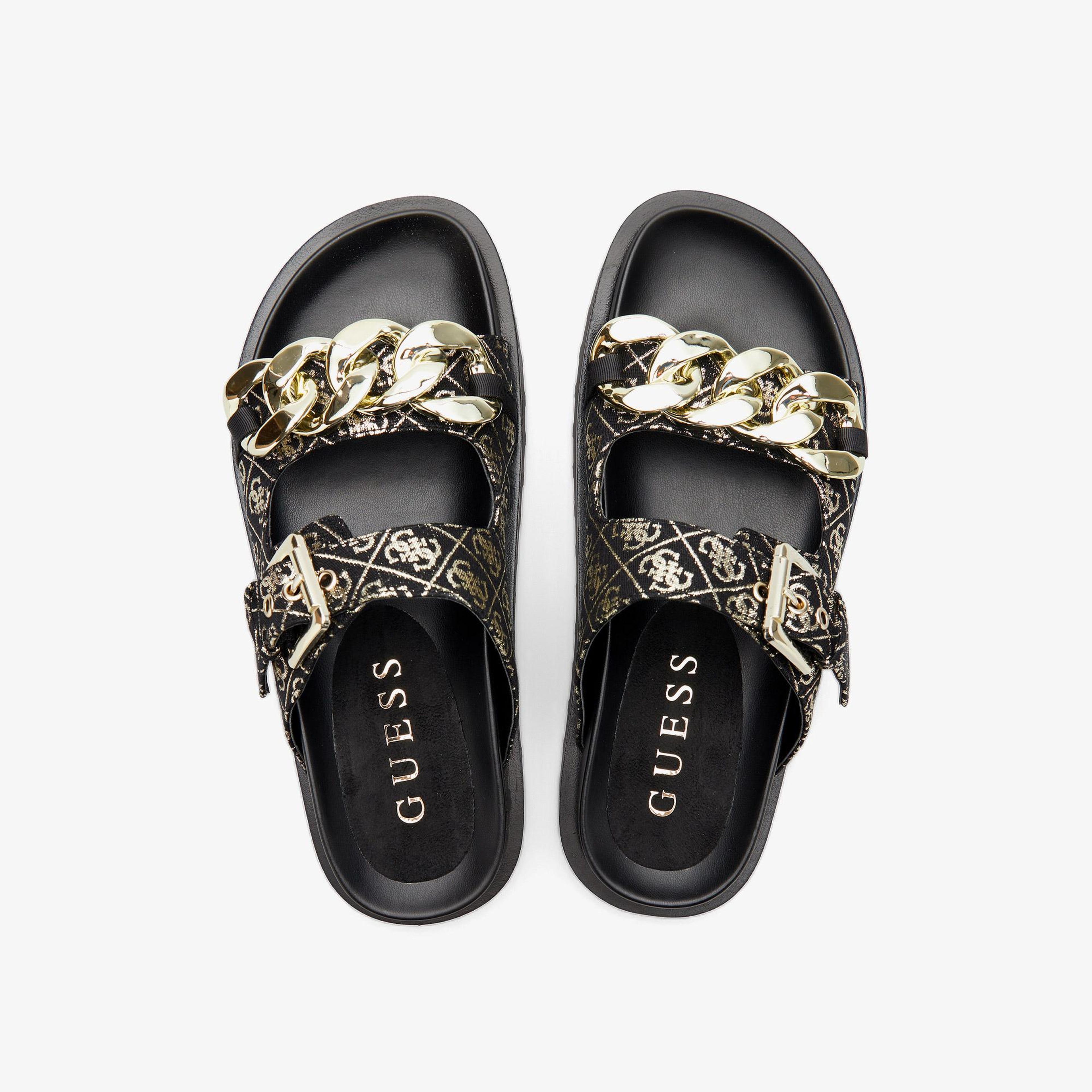 Guess Fatema Kadın Siyah Terlik