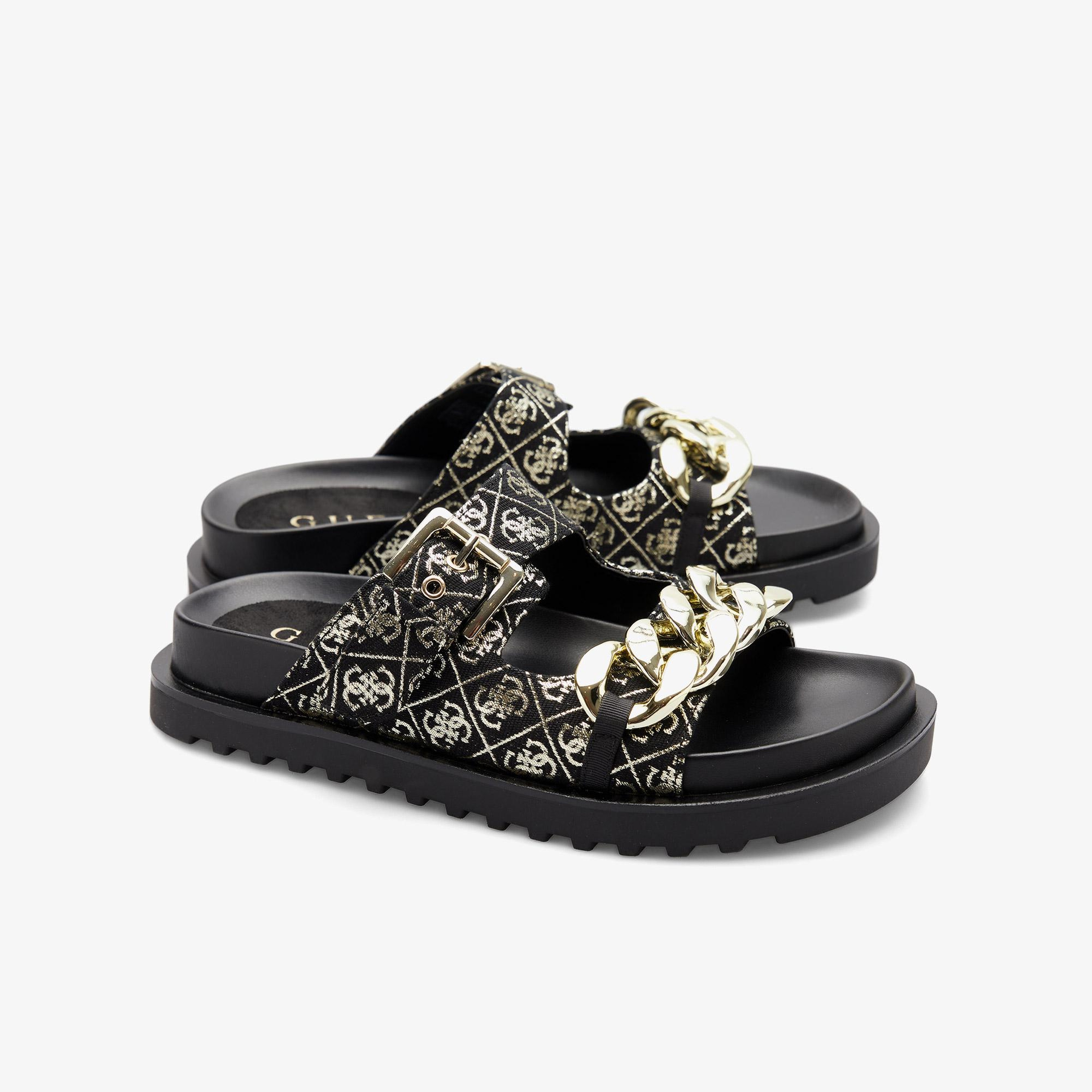 Guess Fatema Kadın Siyah Terlik