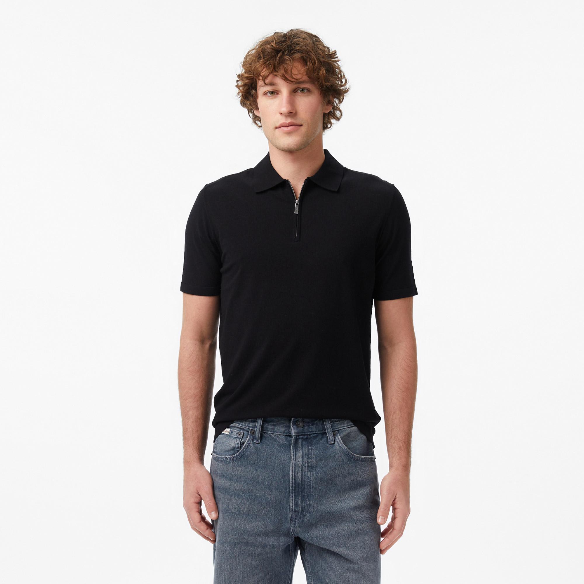 Guess Kadir Erkek Siyah Triko