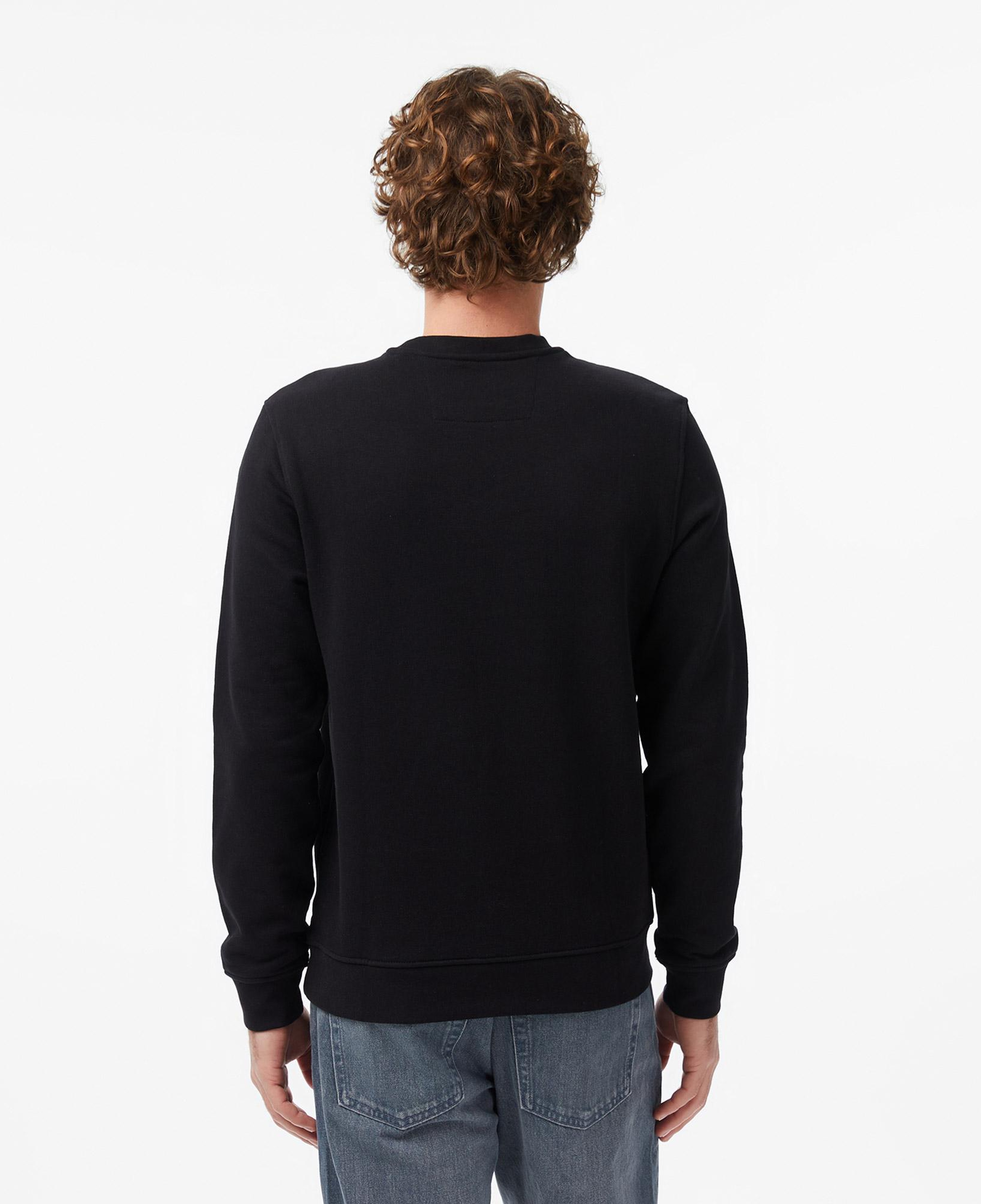 Guess Terry Erkek Siyah Sweatshirt