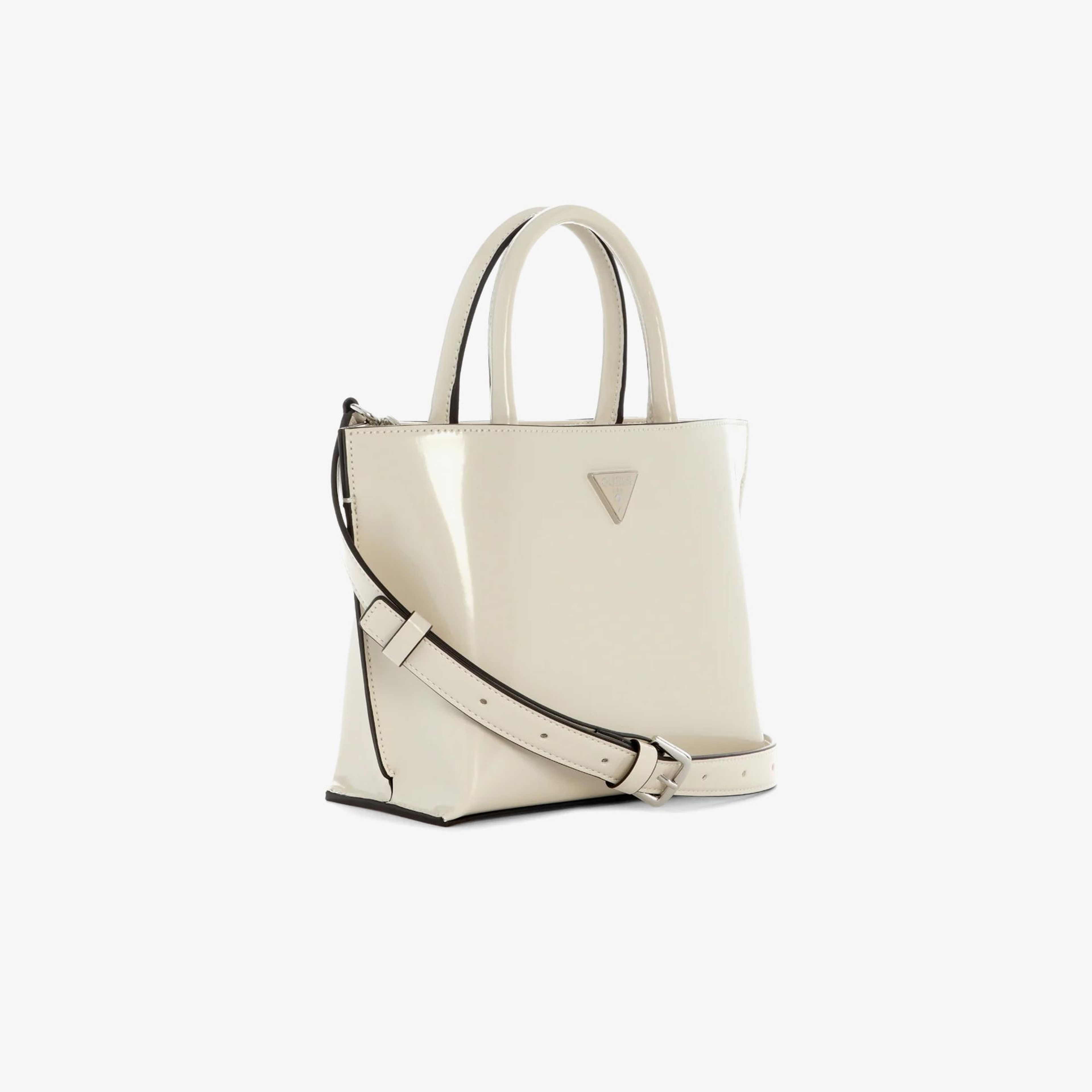 Guess Arnela Iı Tote Kadın Ekru Omuz Çantası