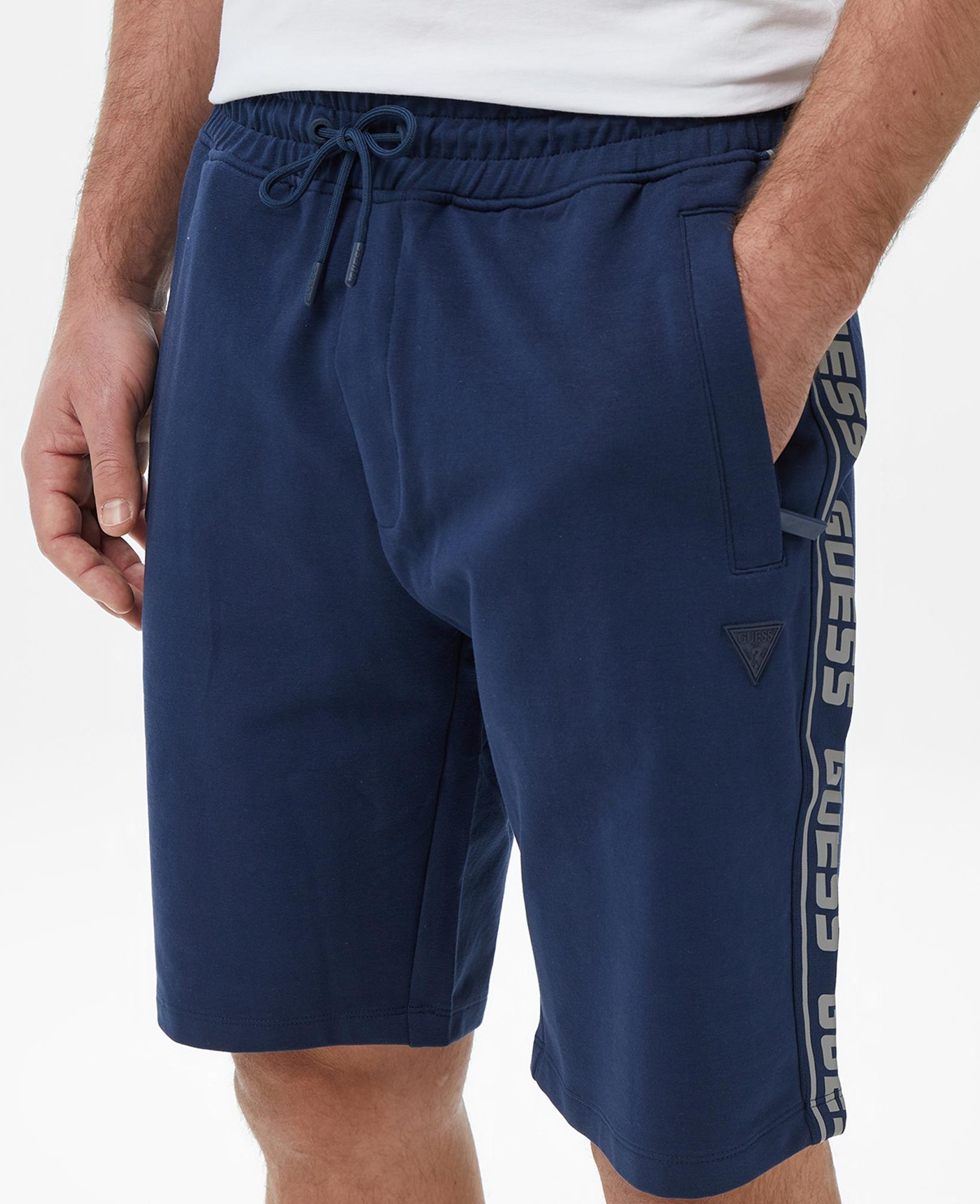 Guess Arlo Aktif Loose Fit Erkek Mavi Şort