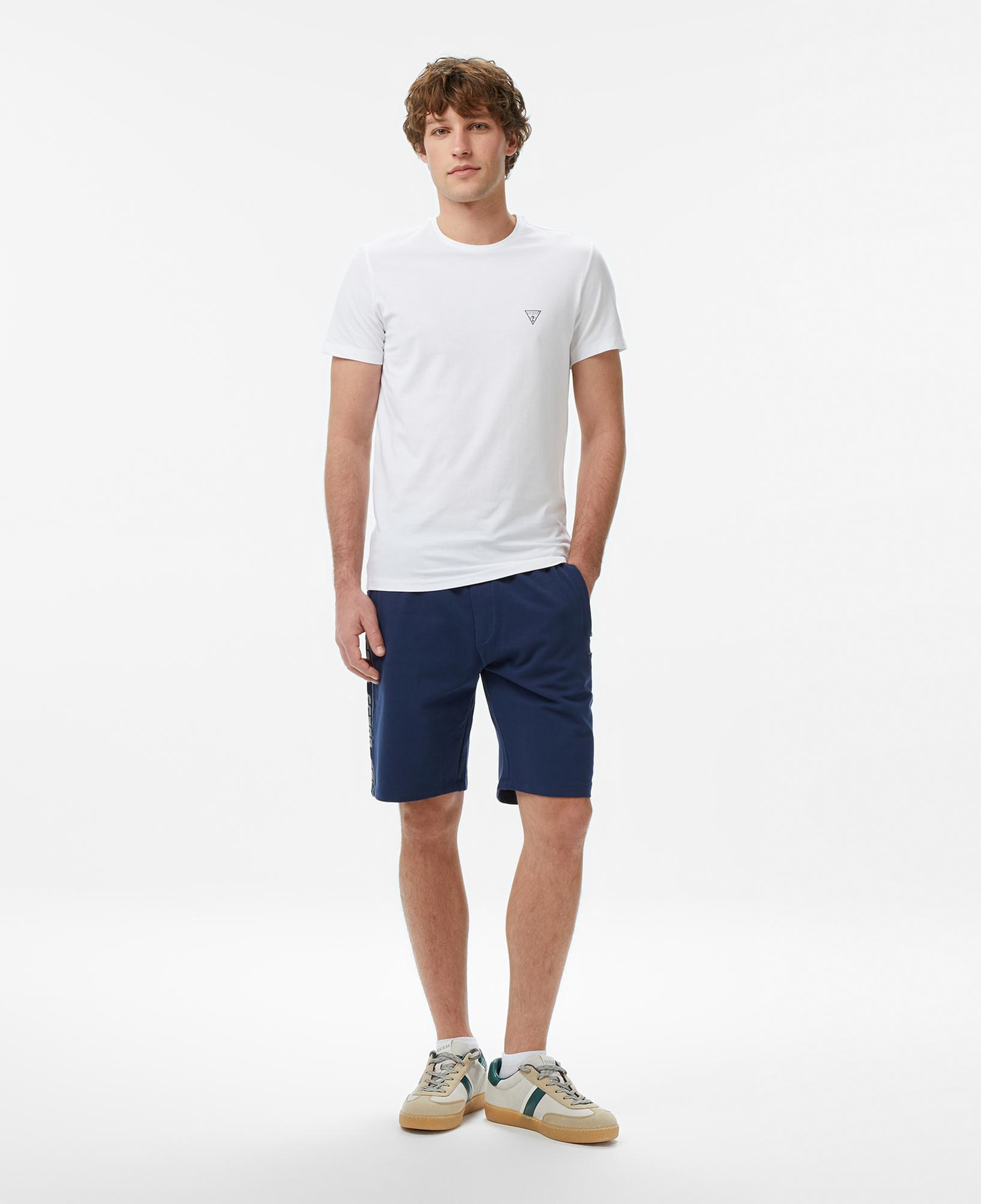 Guess Arlo Aktif Loose Fit Erkek Mavi Şort