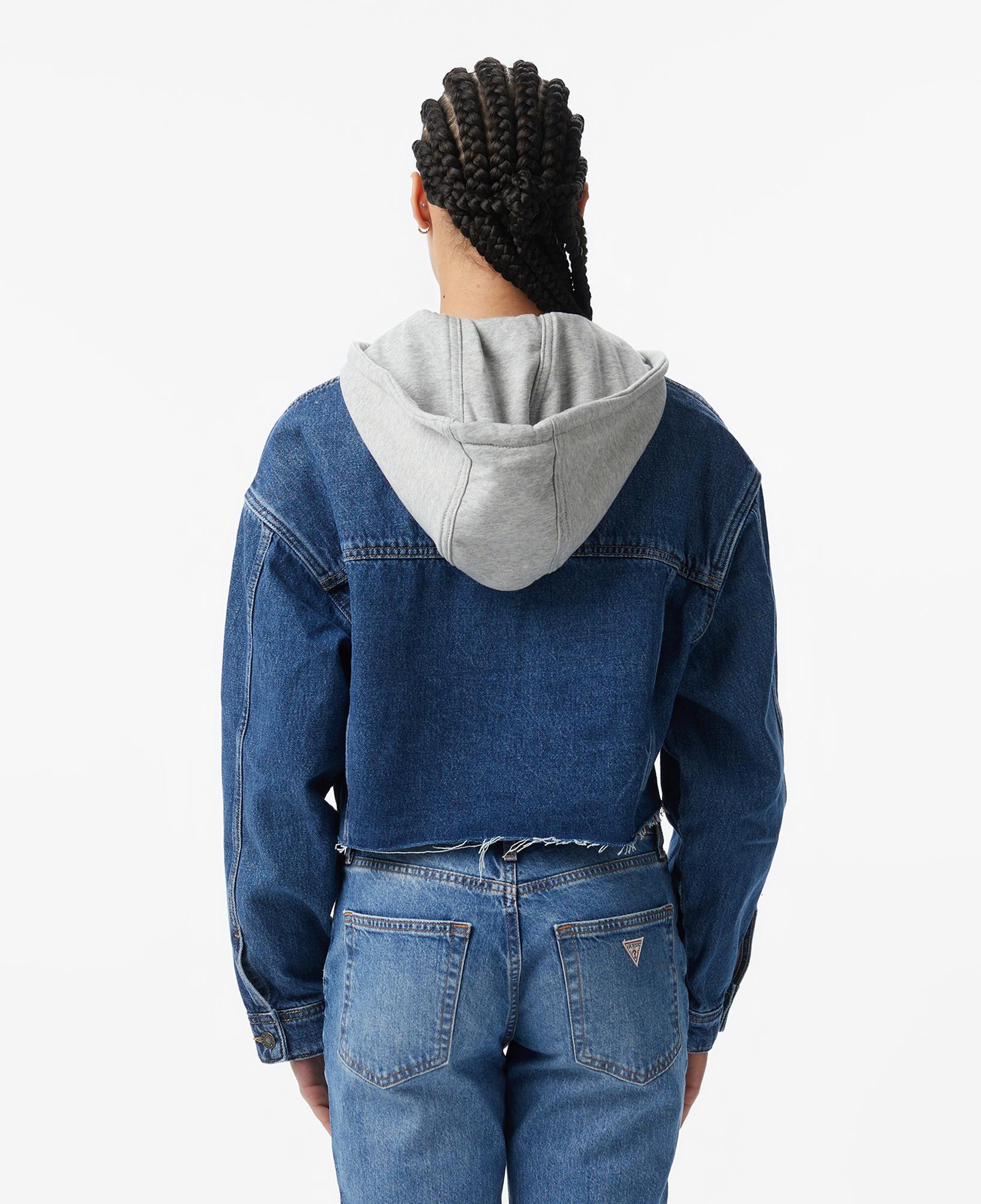 Guess Jeans Denim Kadın Mavi Ceket