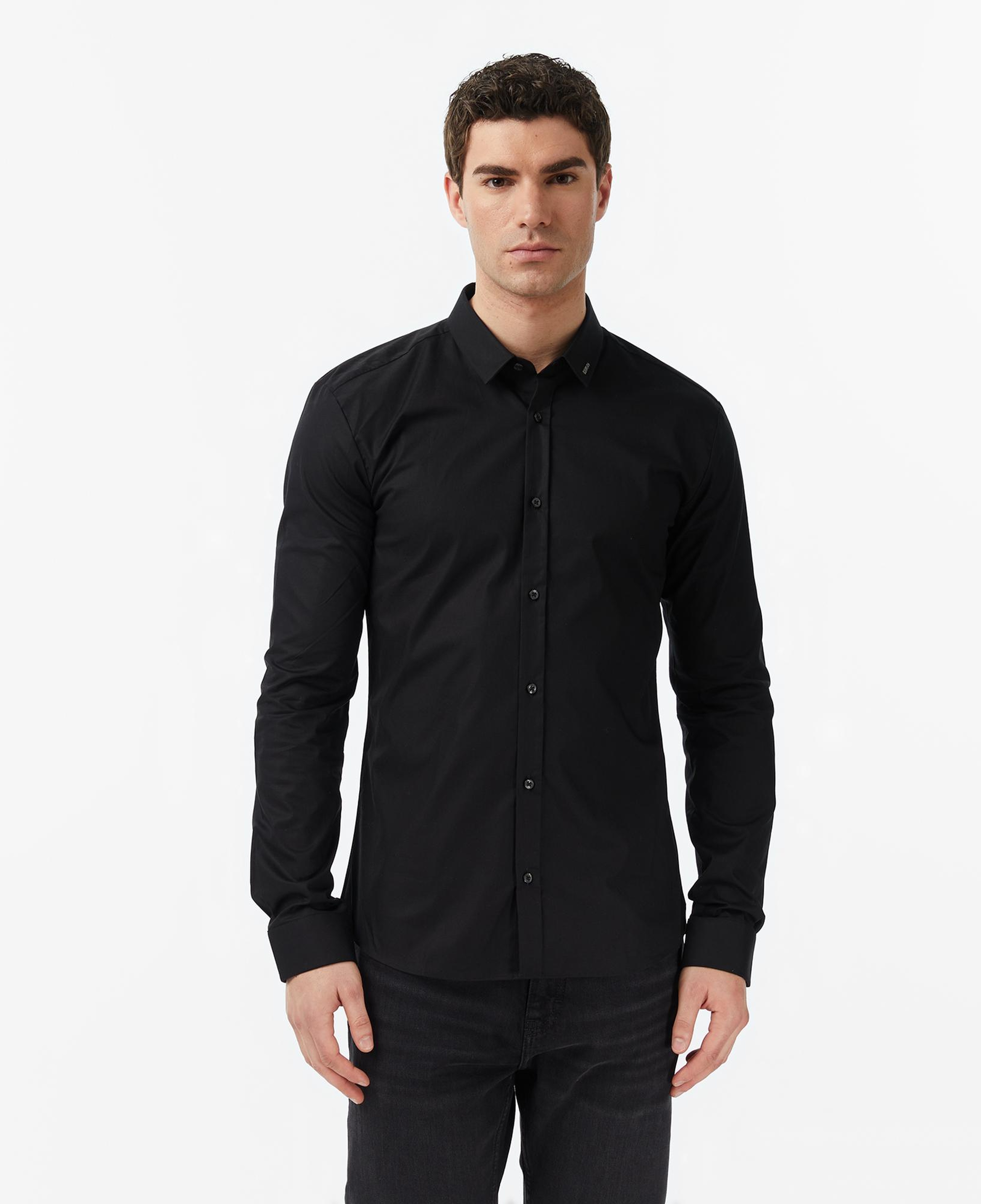 Hugo Ero3 Erkek Siyah Gömlek