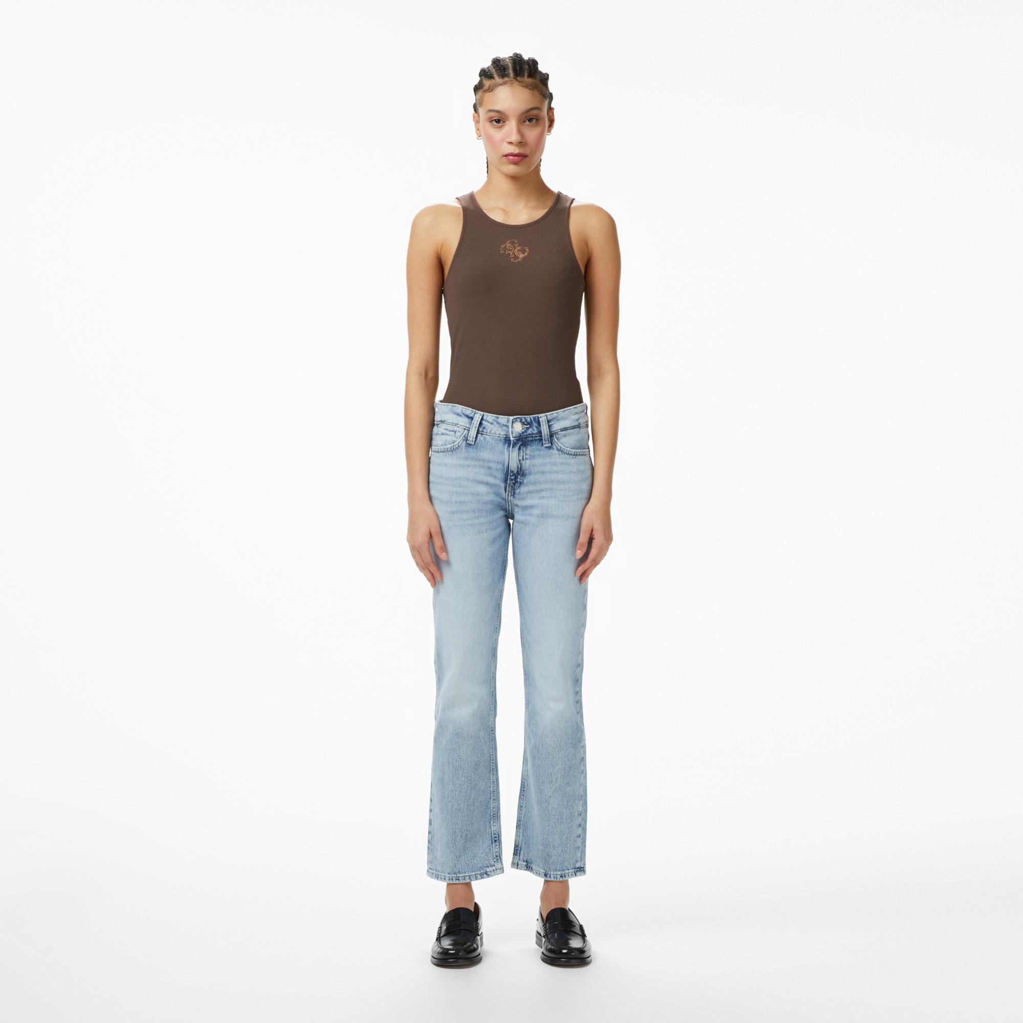 Guess Round Kadın Kahverengi T-Shirt