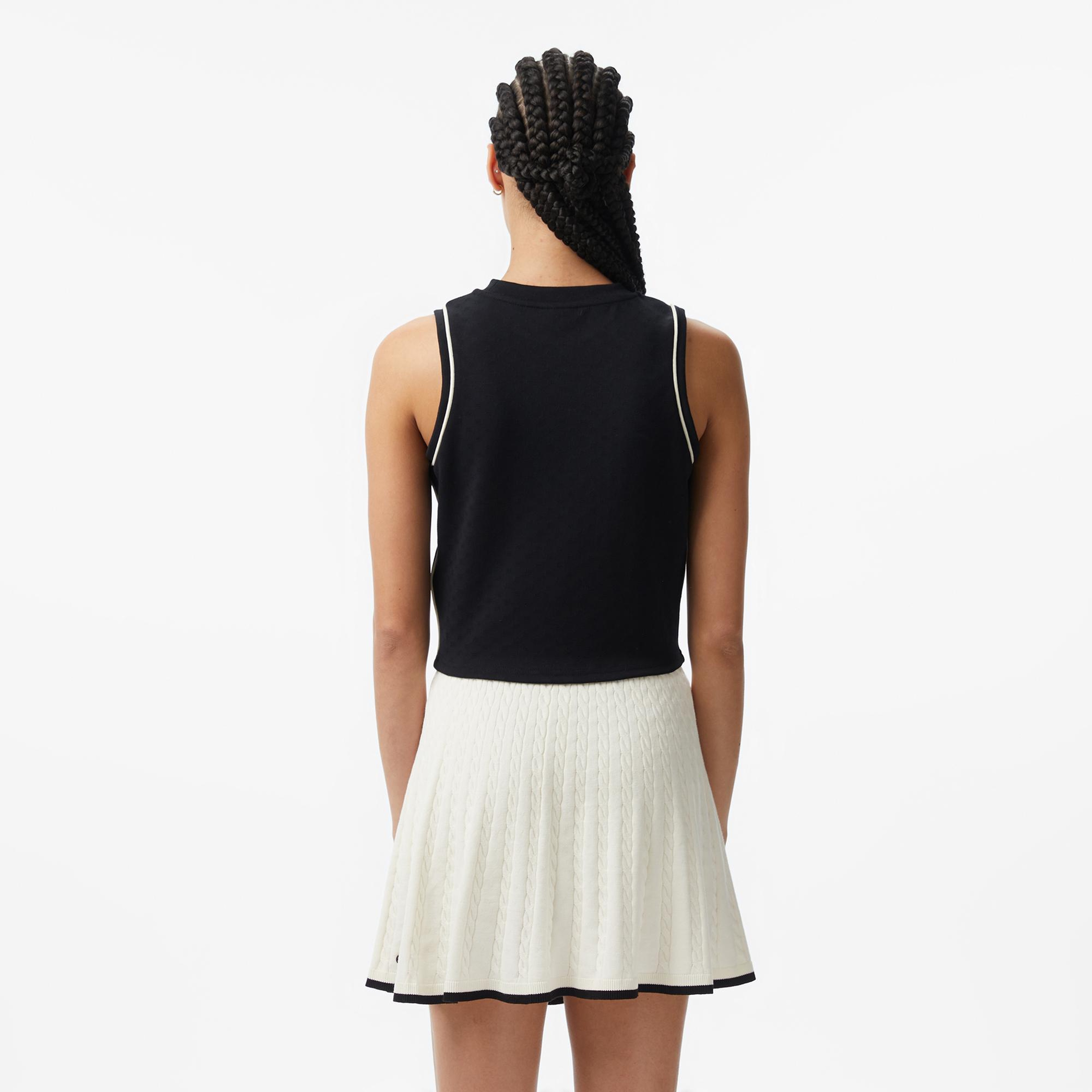 Guess Clara Aktif Kadın Siyah T-Shirt