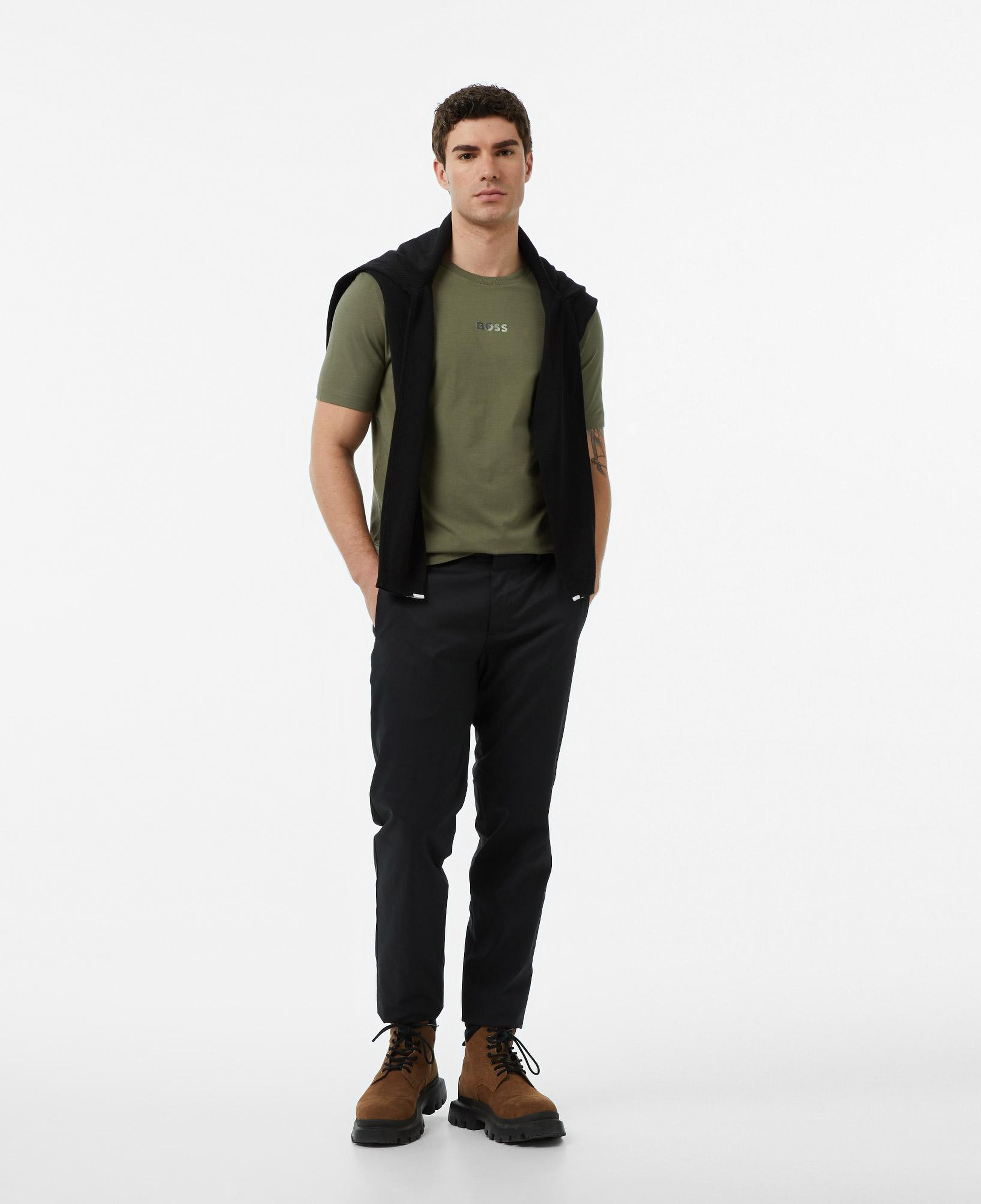 Boss TS Join Erkek Bej T-Shirt