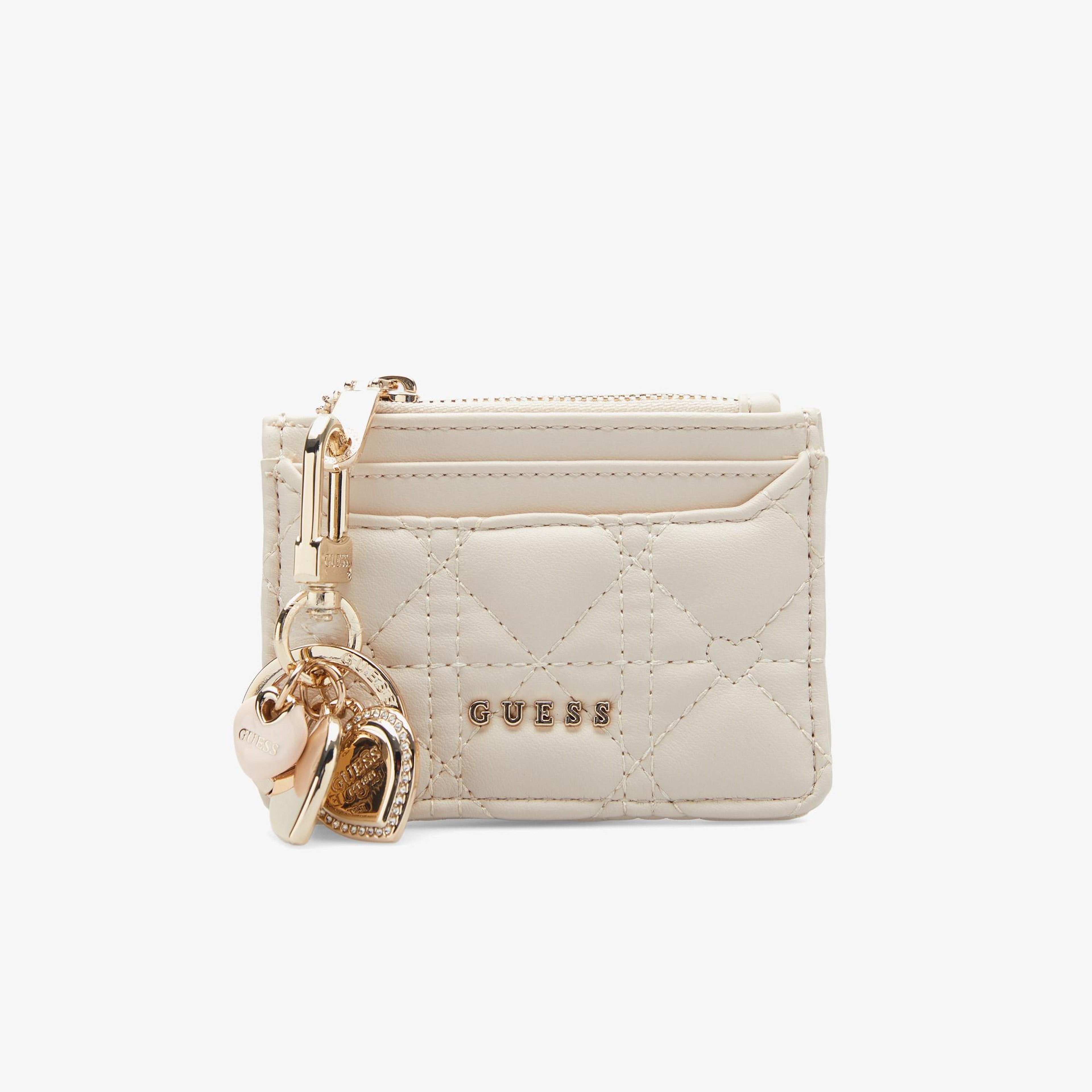 Guess Not Coordinated Kadın Krem Cüzdan Seti