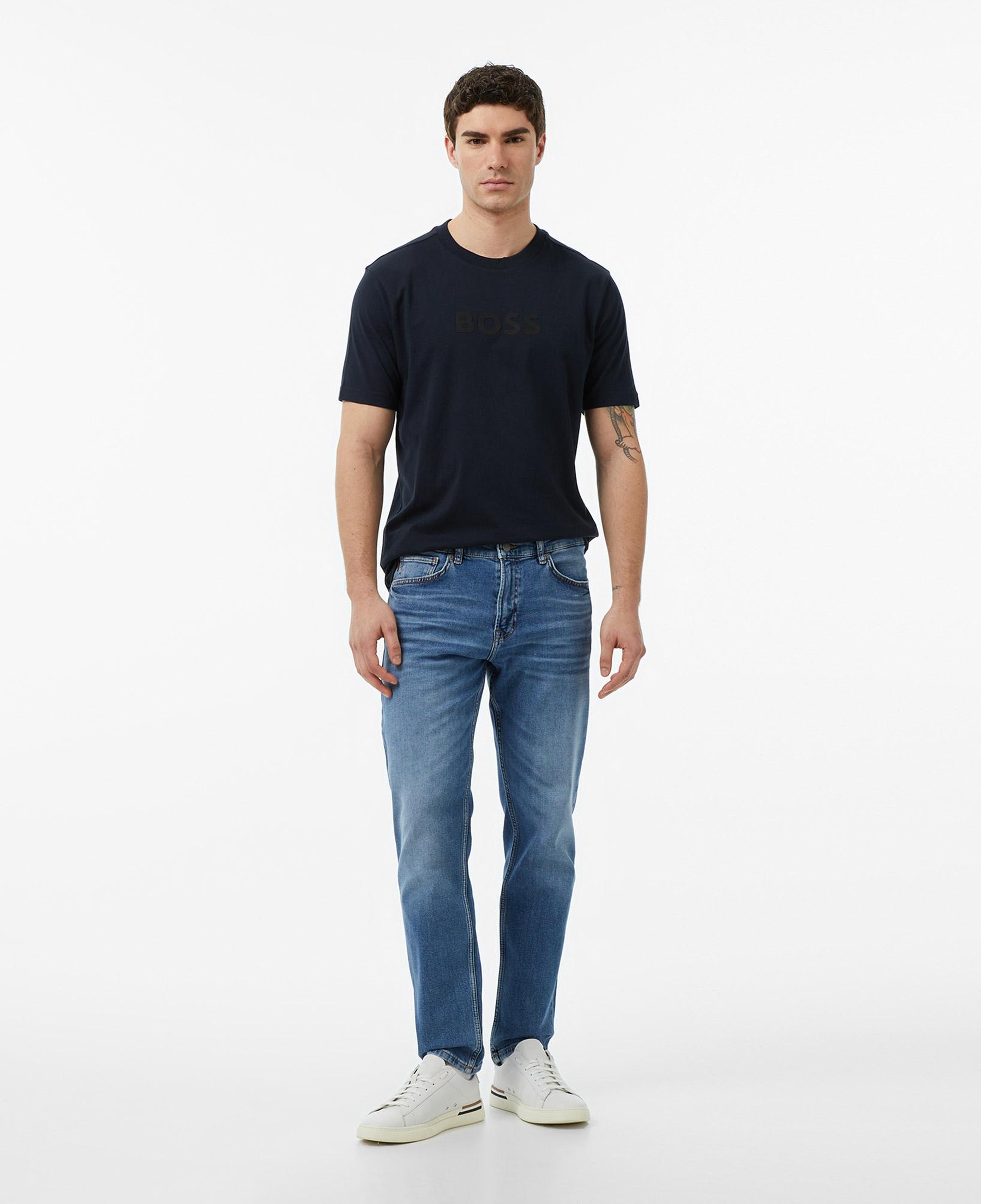 Boss TS Logo Erkek Lacivert T-Shirt