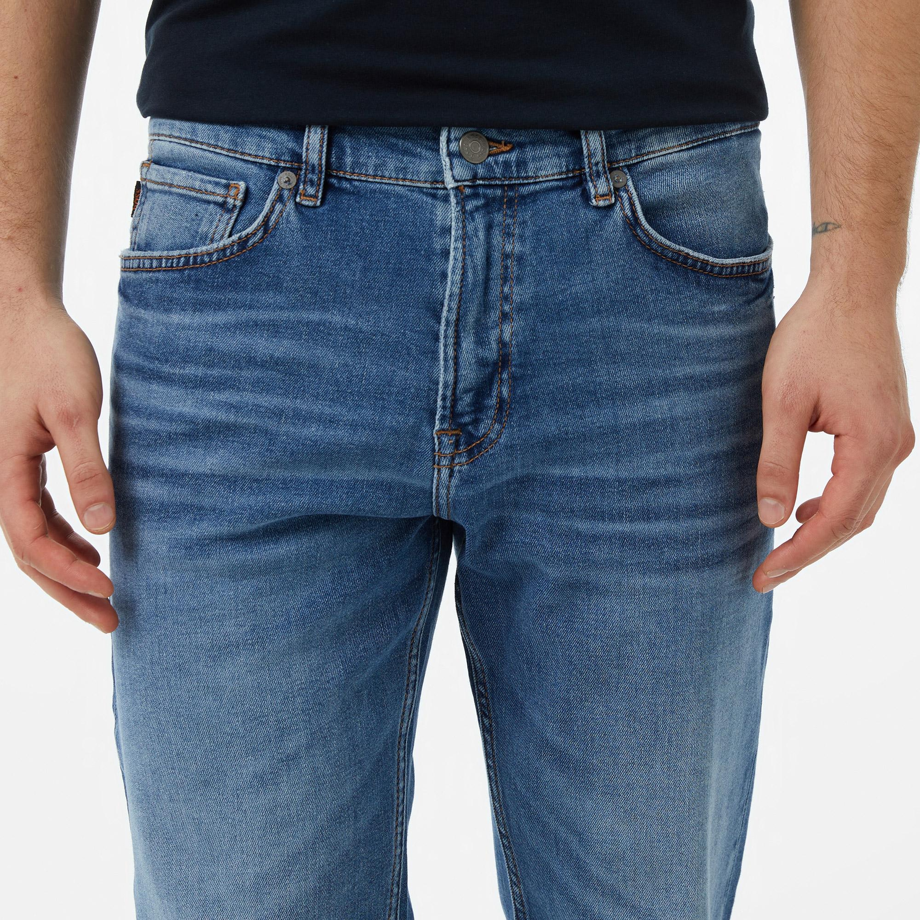 Boss Re Maine Erkek Mavi Jean