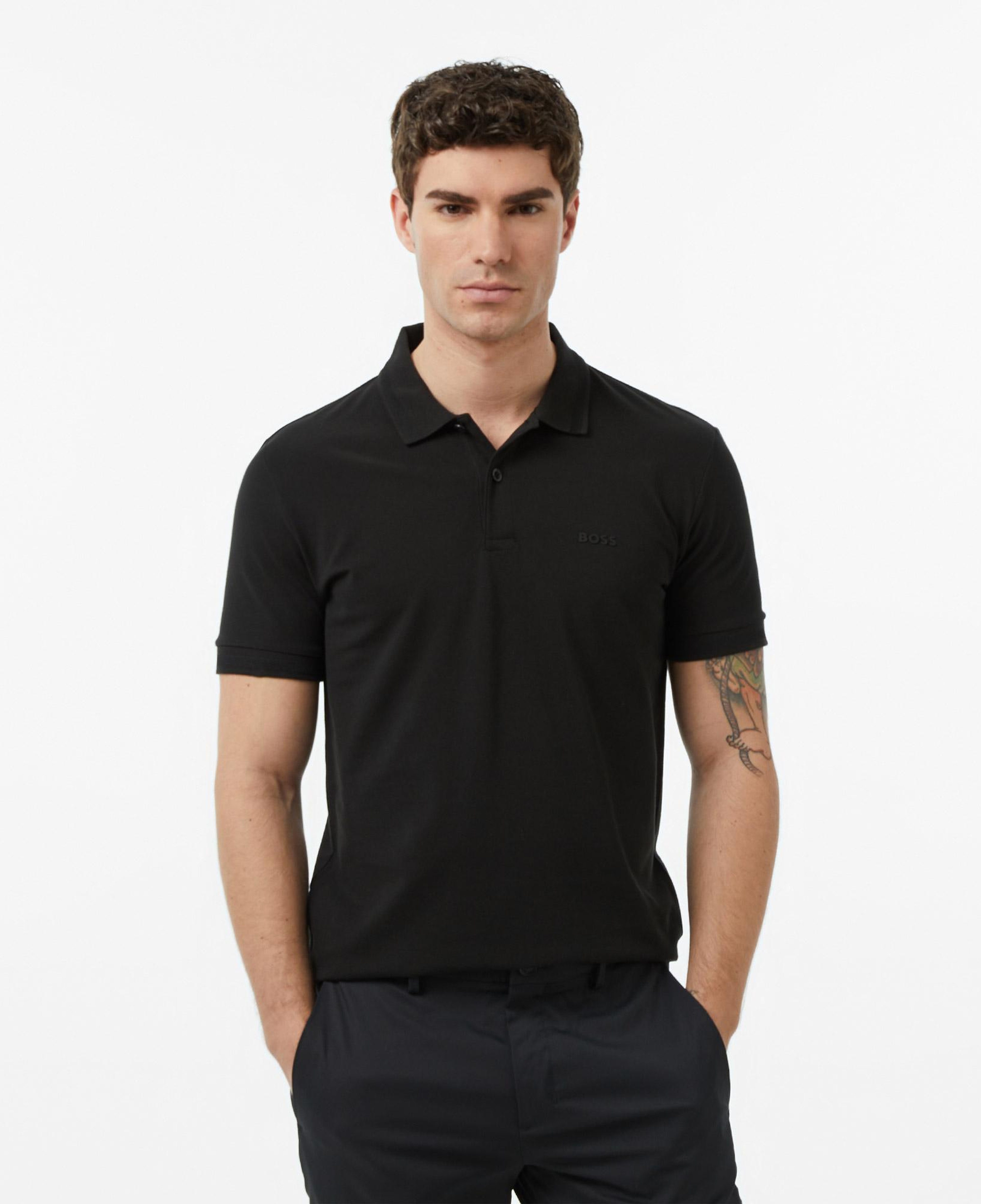 Boss Pio Erkek Siyah Polo