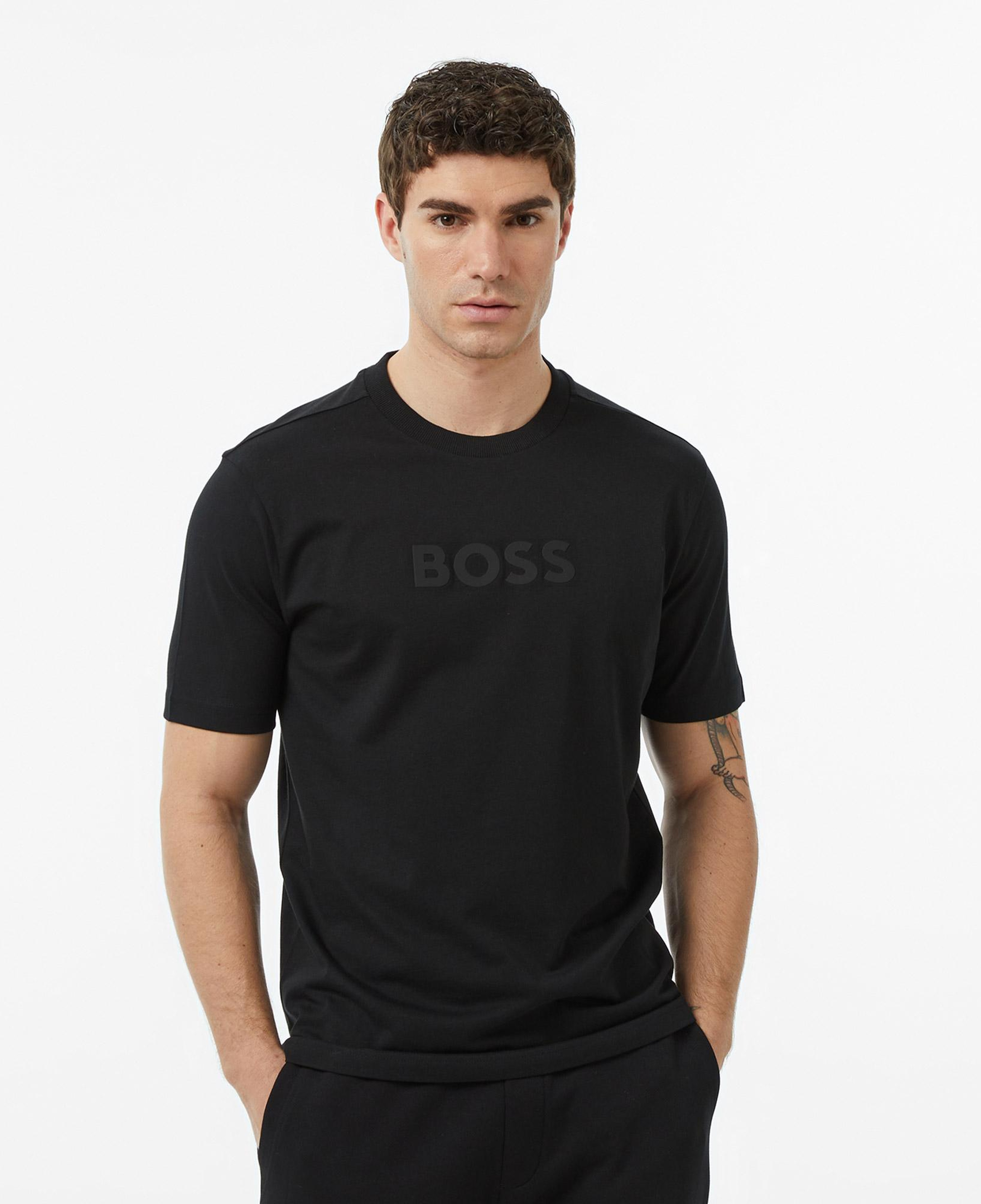 Boss TS Logo Erkek Siyah T-Shirt