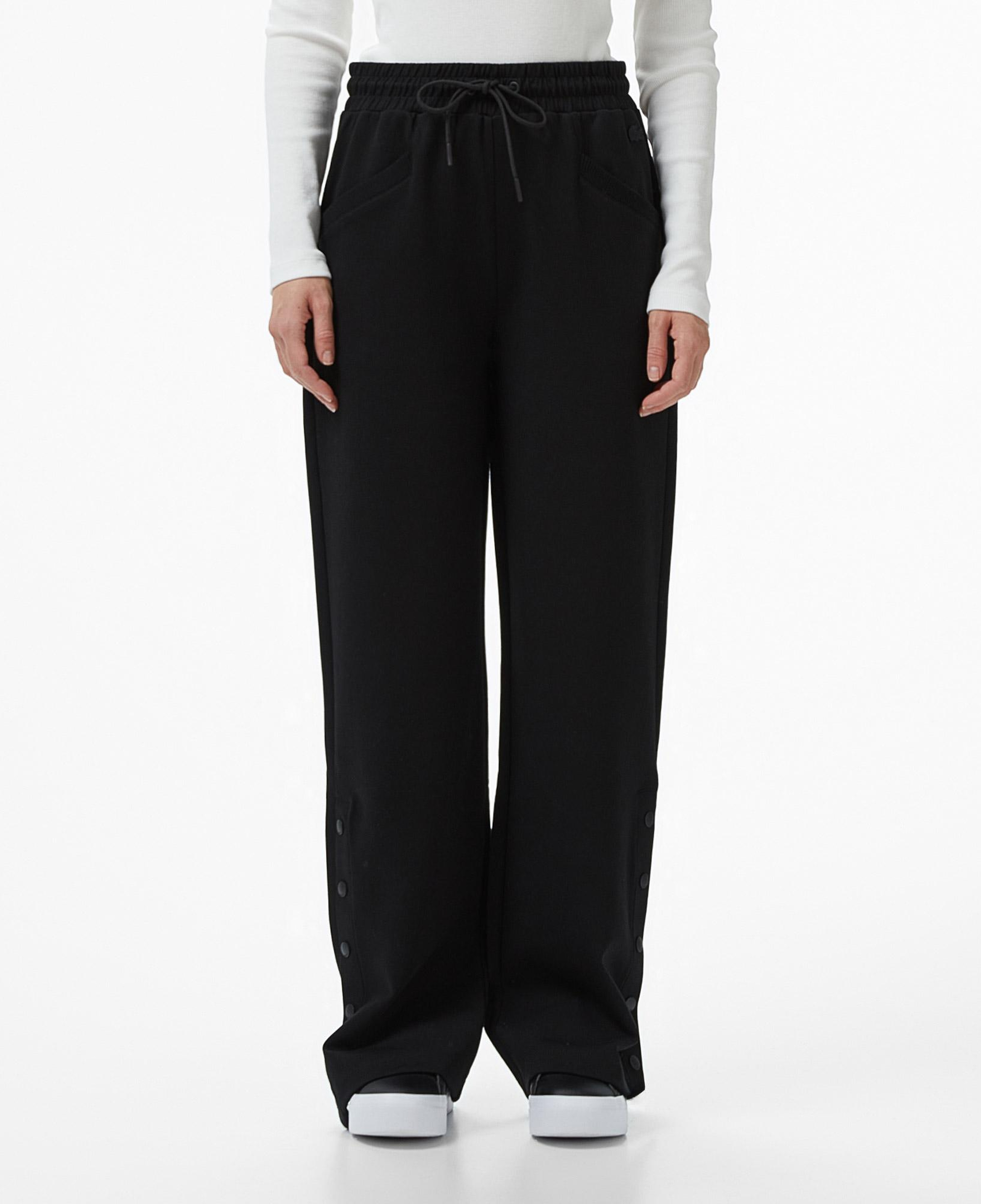 Lacoste Kadın Straight Fit Siyah Eşofman Altı