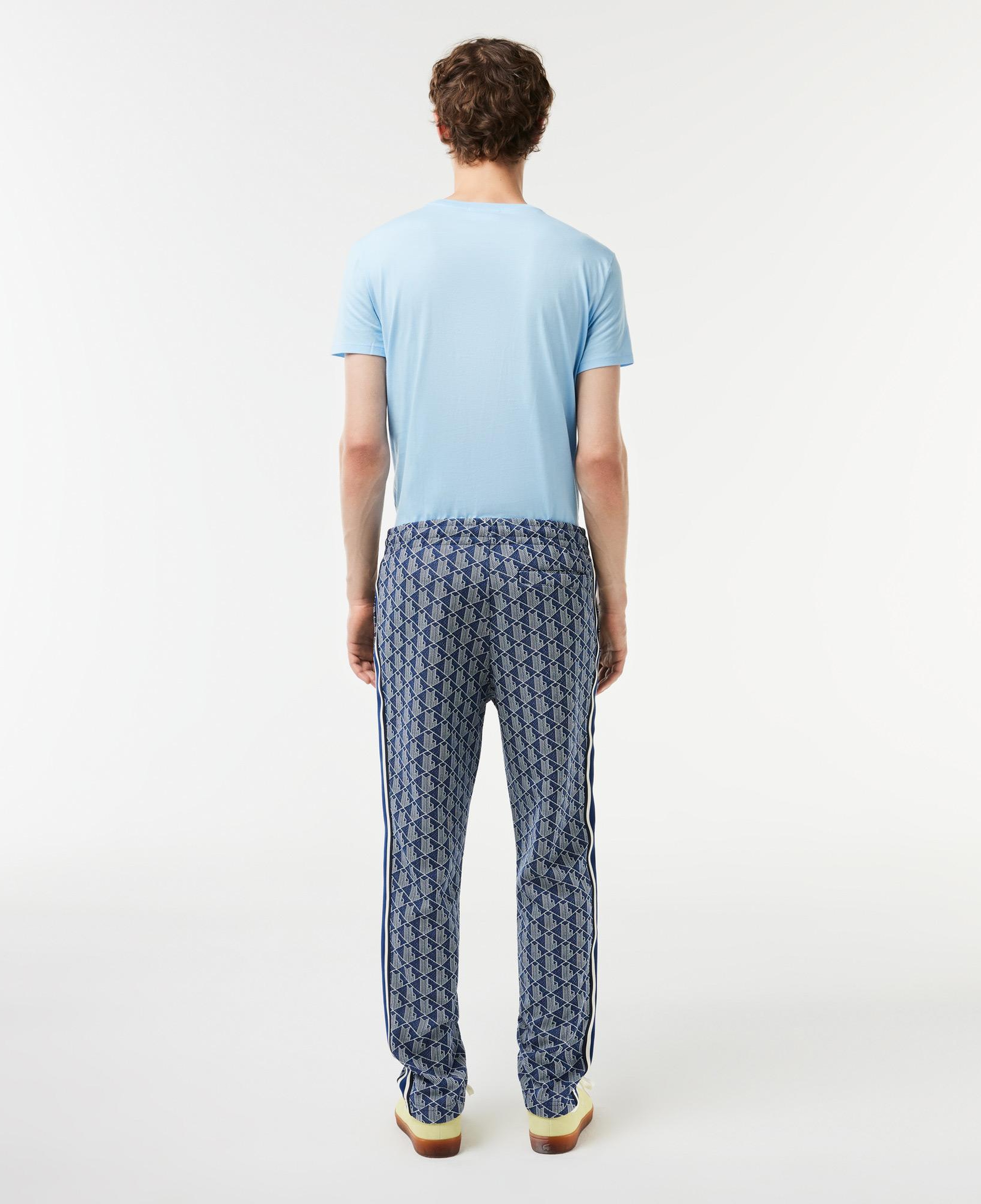 Lacoste Paris Erkek Regular Fit Monogram Lacivert Eşofman Altı