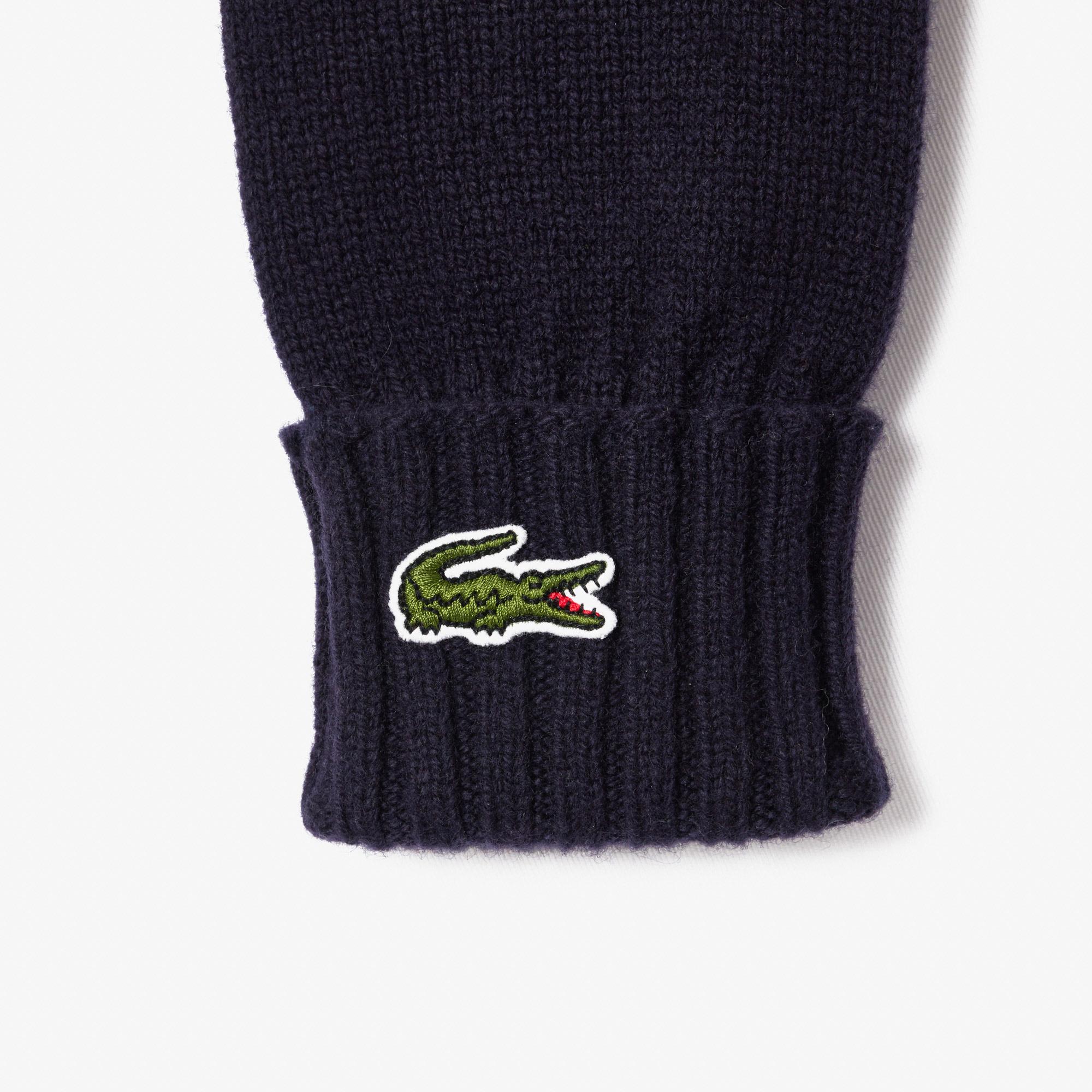 Lacoste Unisex Lacivert Eldiven