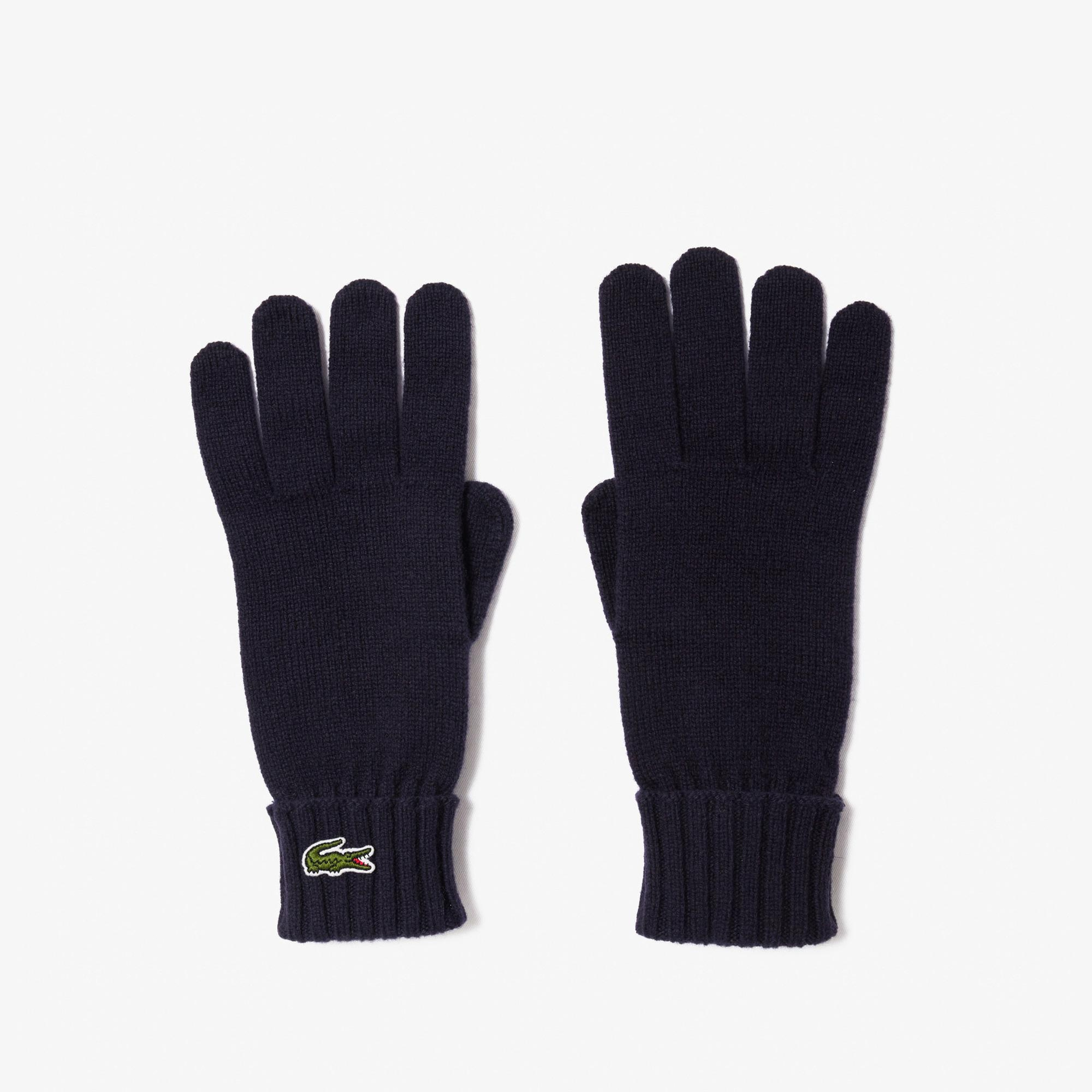 Lacoste Unisex Lacivert Eldiven