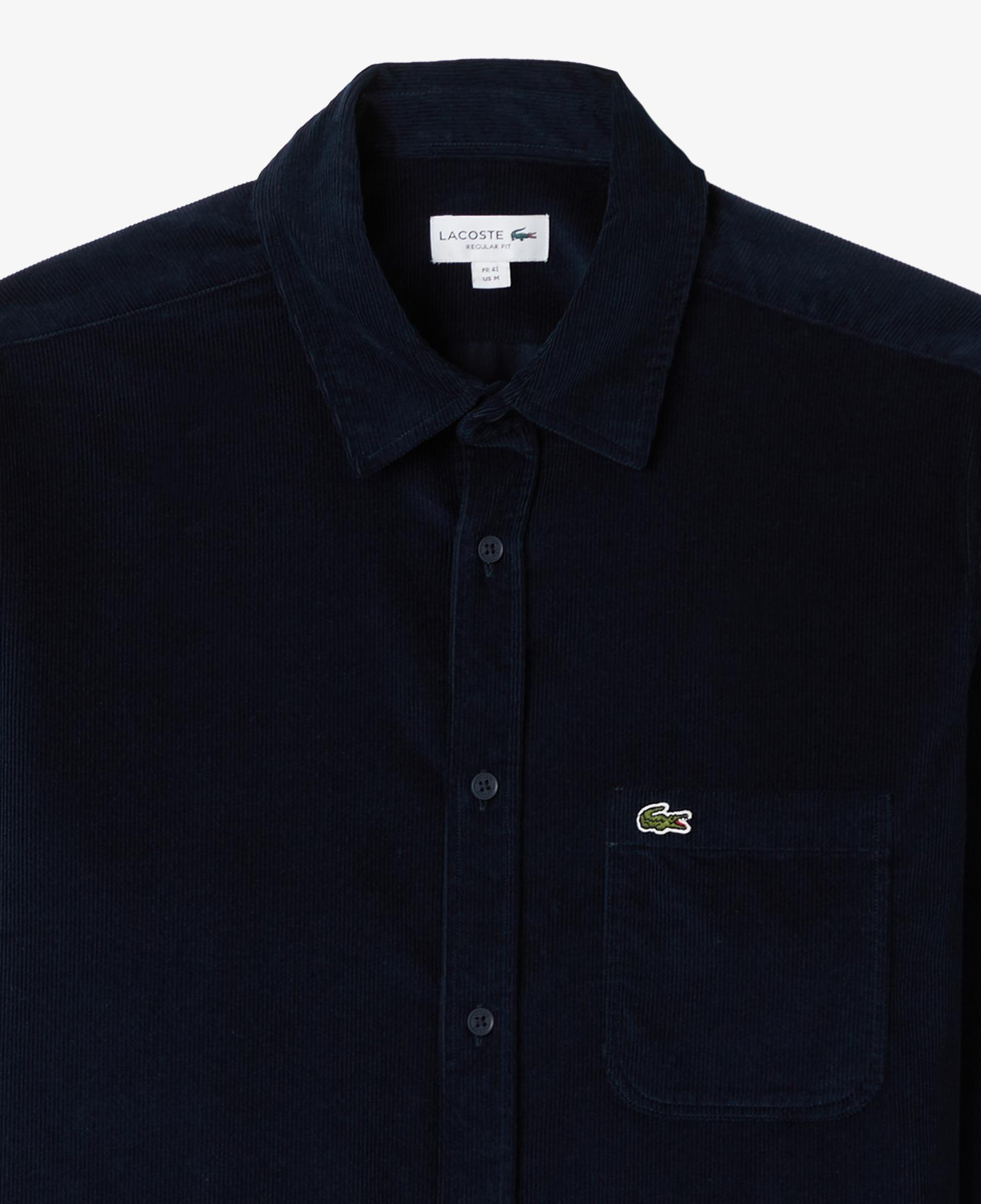 Lacoste Erkek Regular Fit Lacivert Gömlek