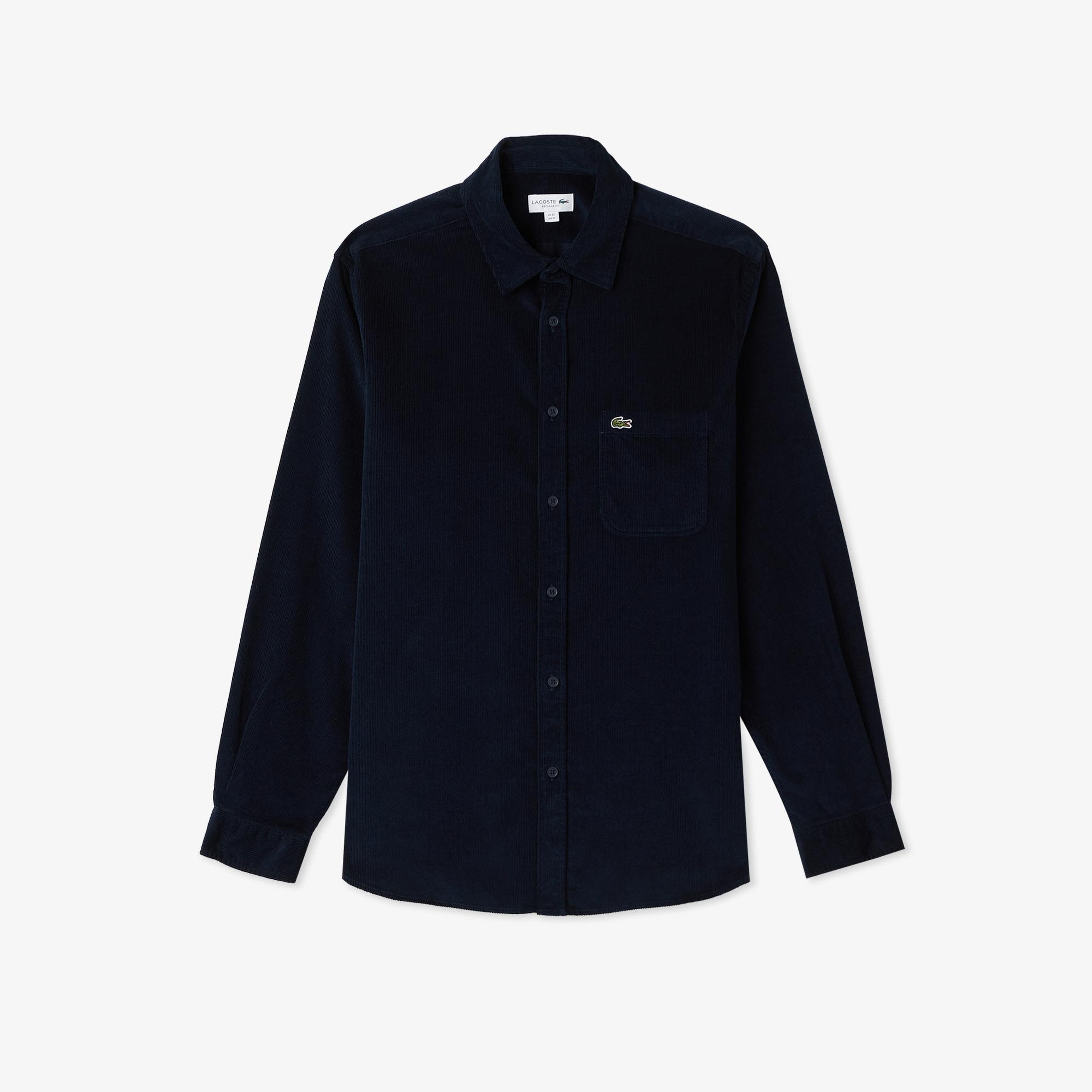 Lacoste Erkek Regular Fit Lacivert Gömlek
