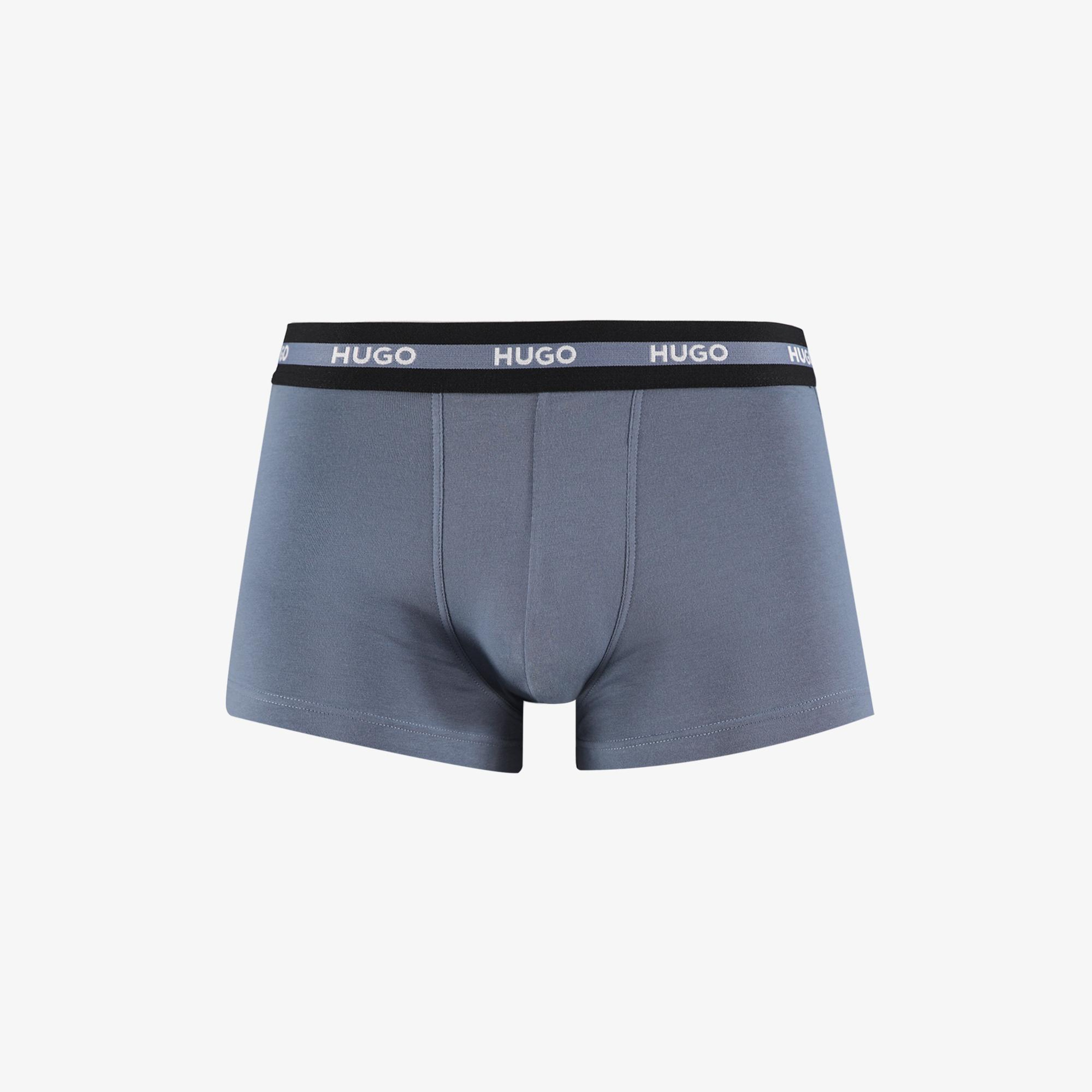 Hugo Trunk Triplet Planet Erkek Renkli Boxer