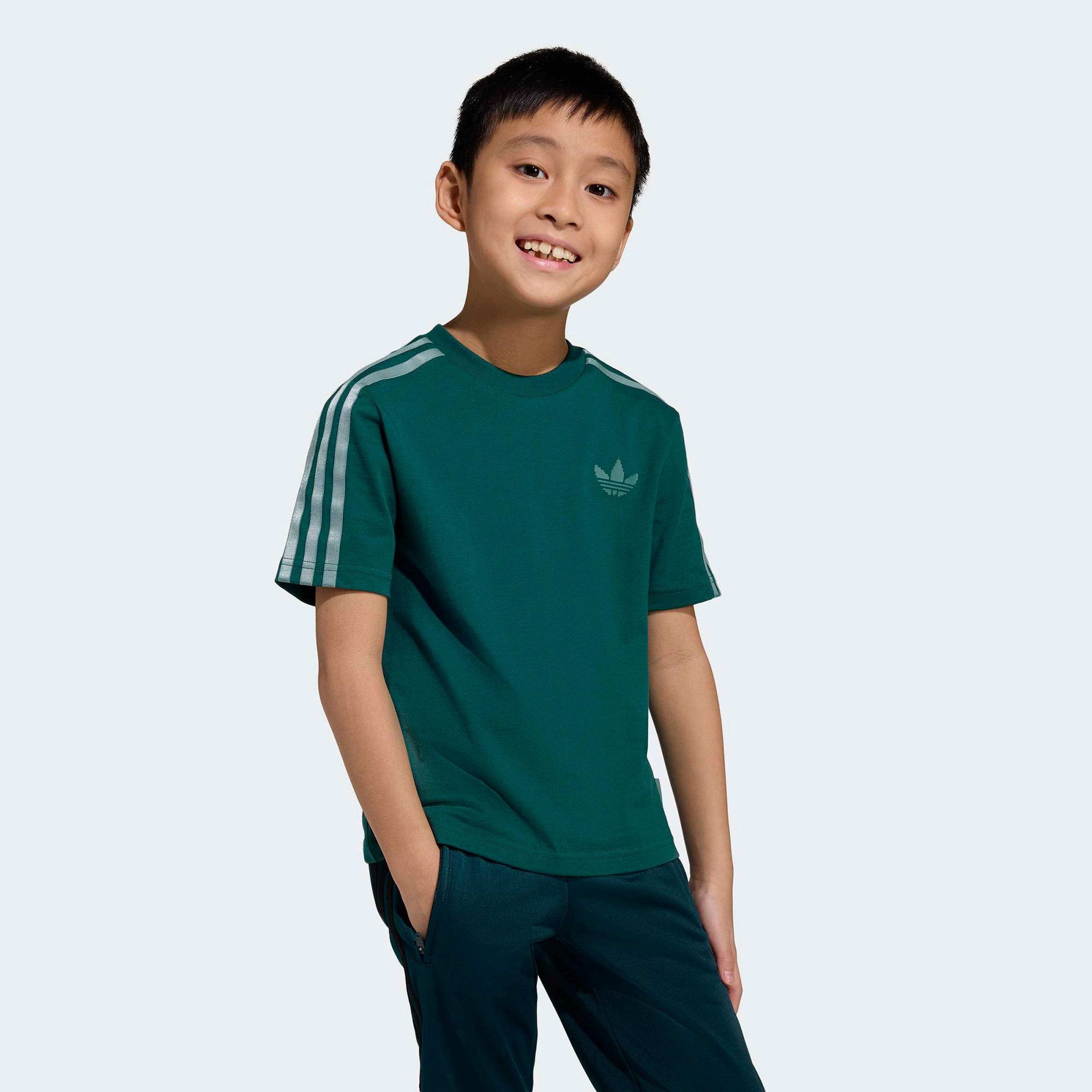 adidas Minecraft Çocuk Yeşil T-Shirt