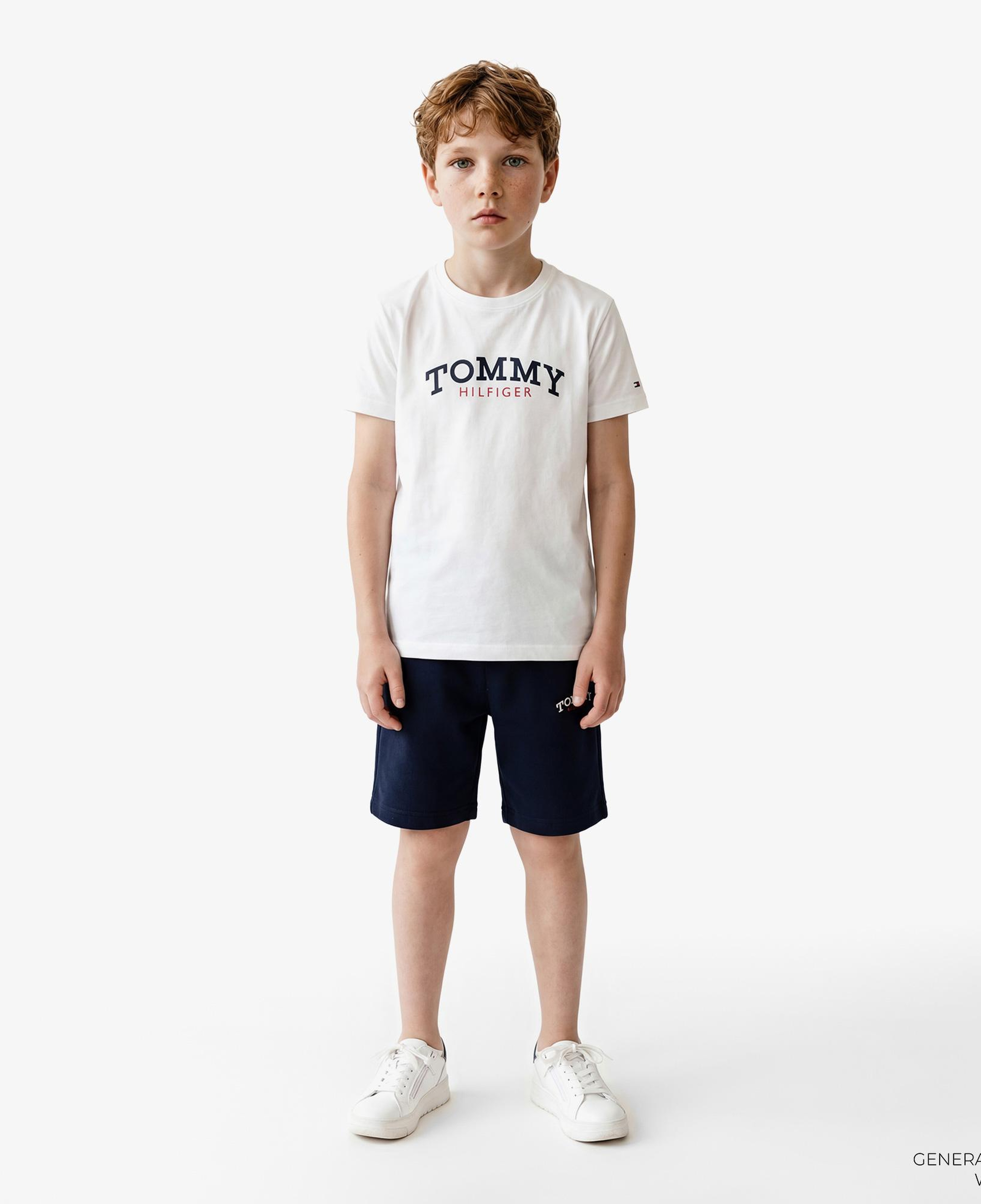 Tommy Hilfiger Graphic Çocuk Beyaz T-Shirt