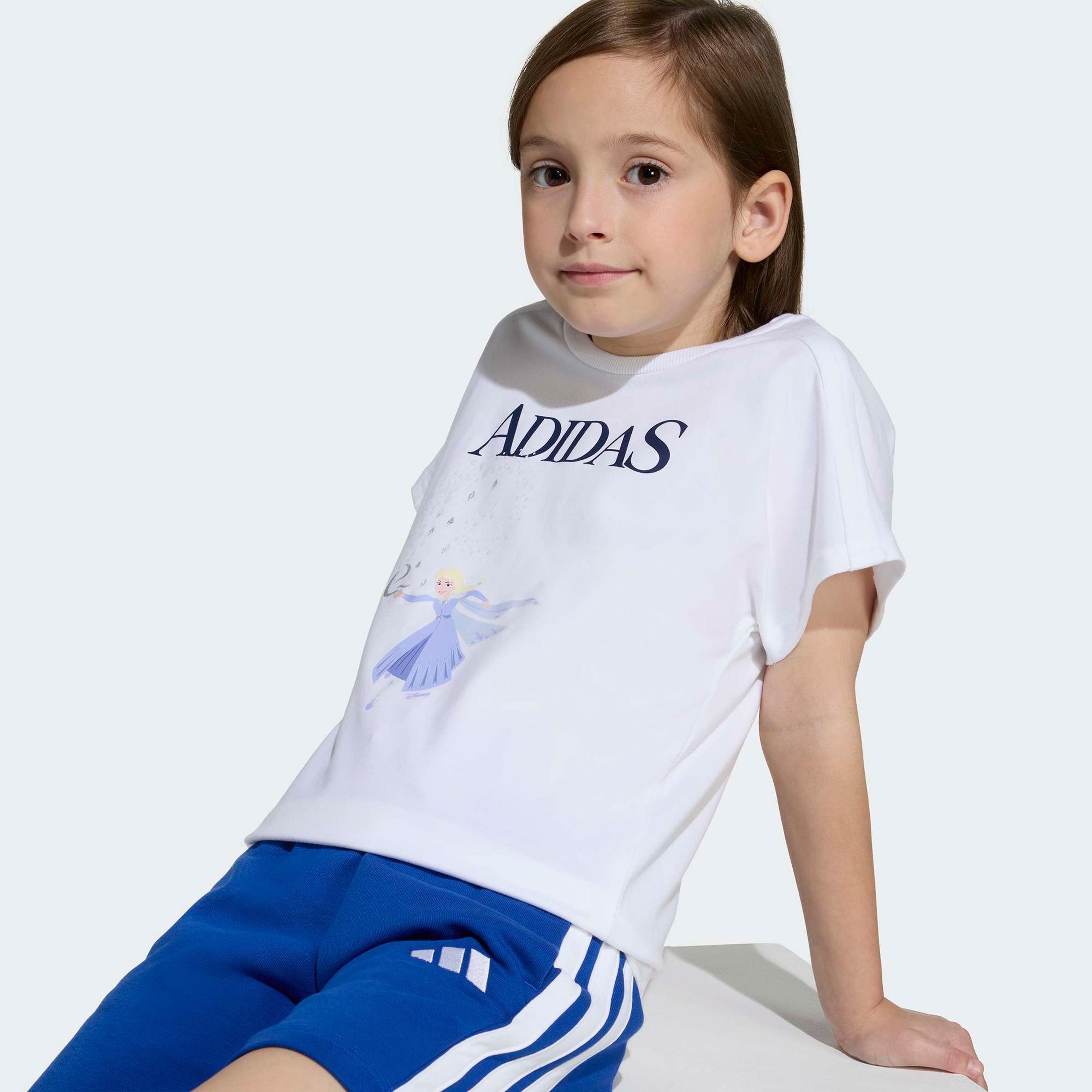 adidas Disney Frozen Çocuk Beyaz T-Shirt