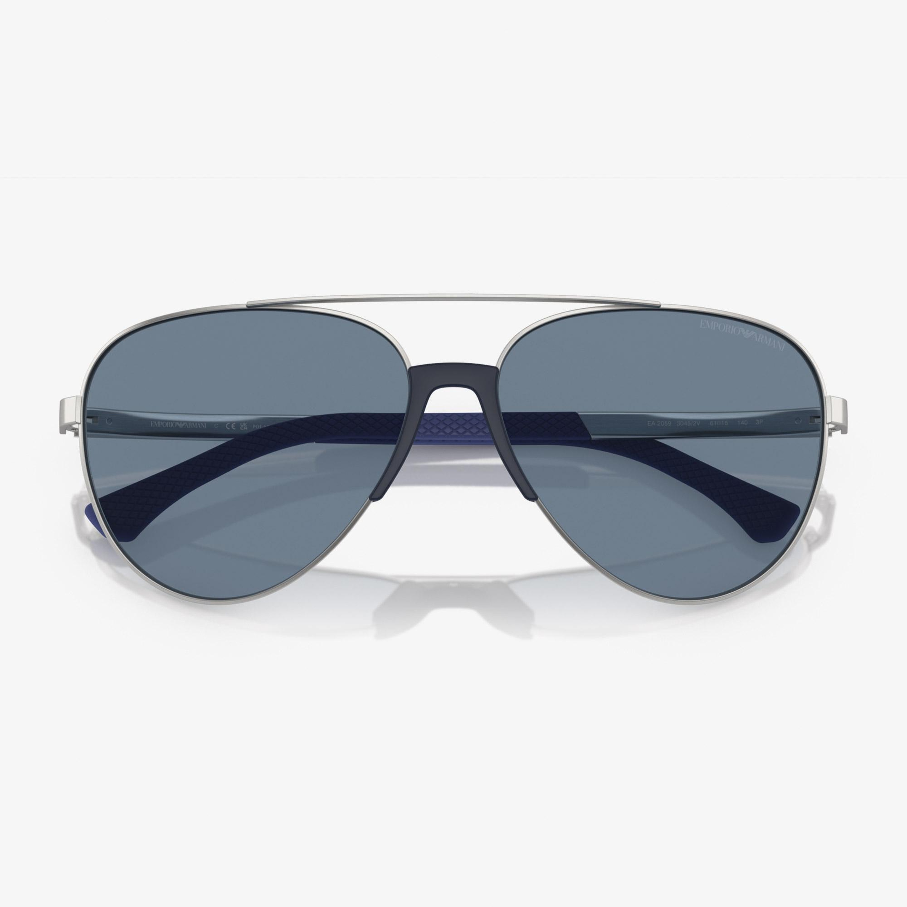 Emporio Armani EA2059 Erkek Koyu Gri Güneş Gözlüğü