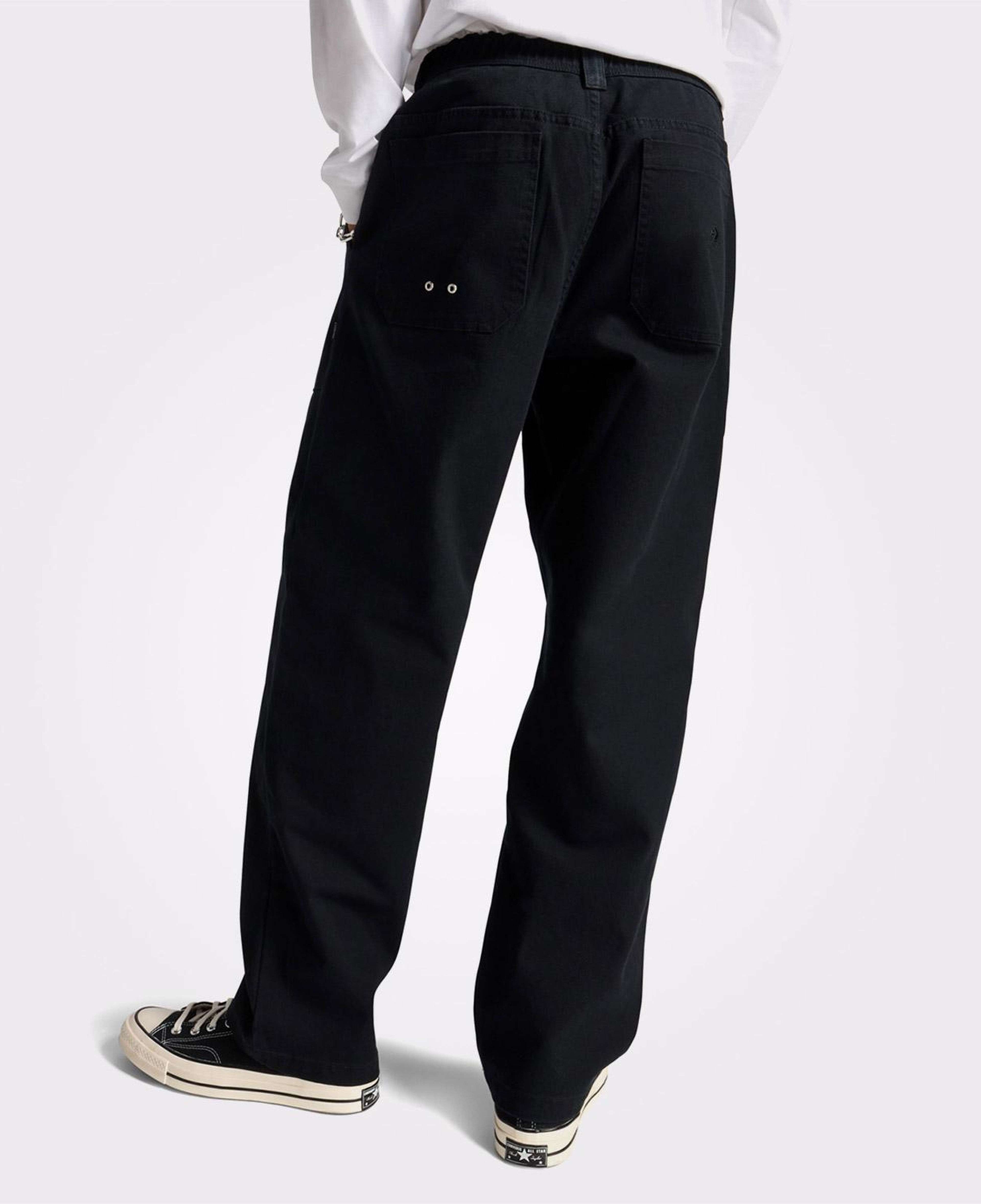 Converse Go-To Harbor Unisex Siyah Pantolon