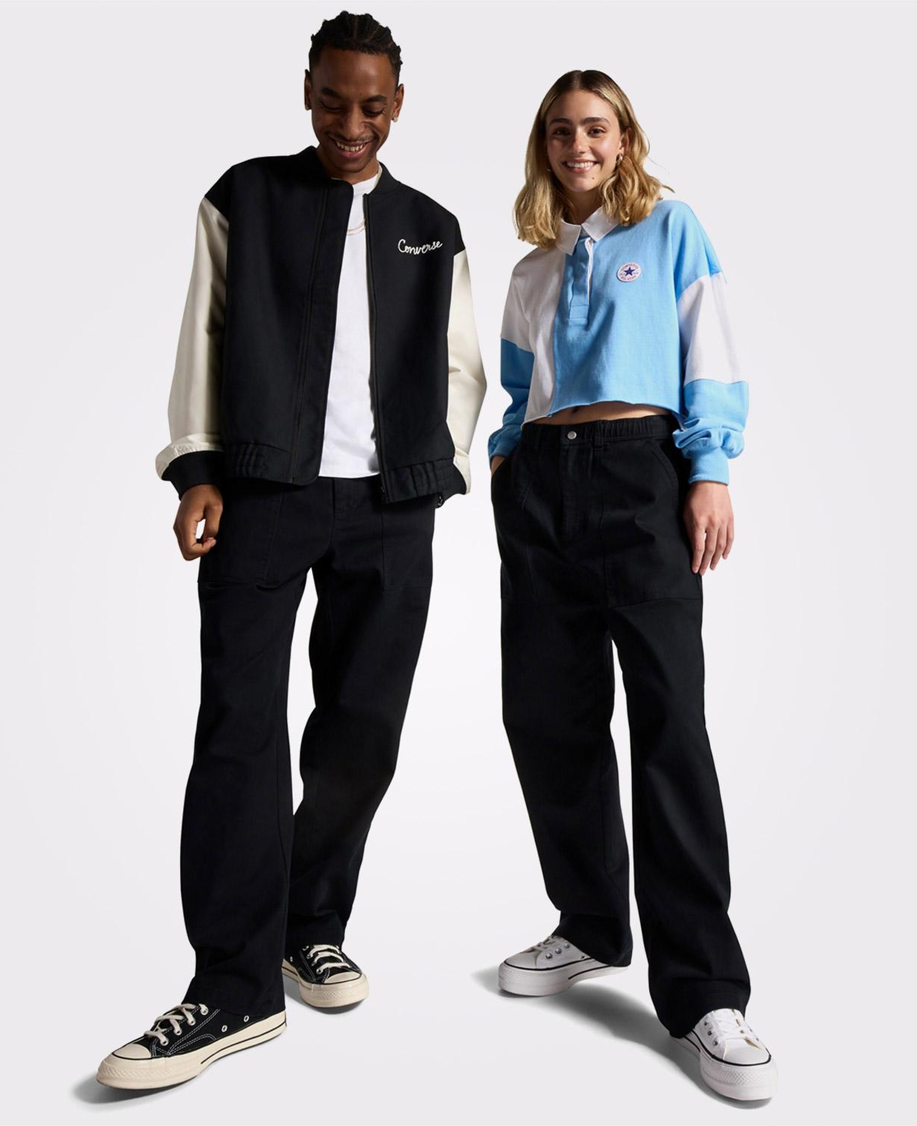 Converse Go-To Harbor Unisex Siyah Pantolon