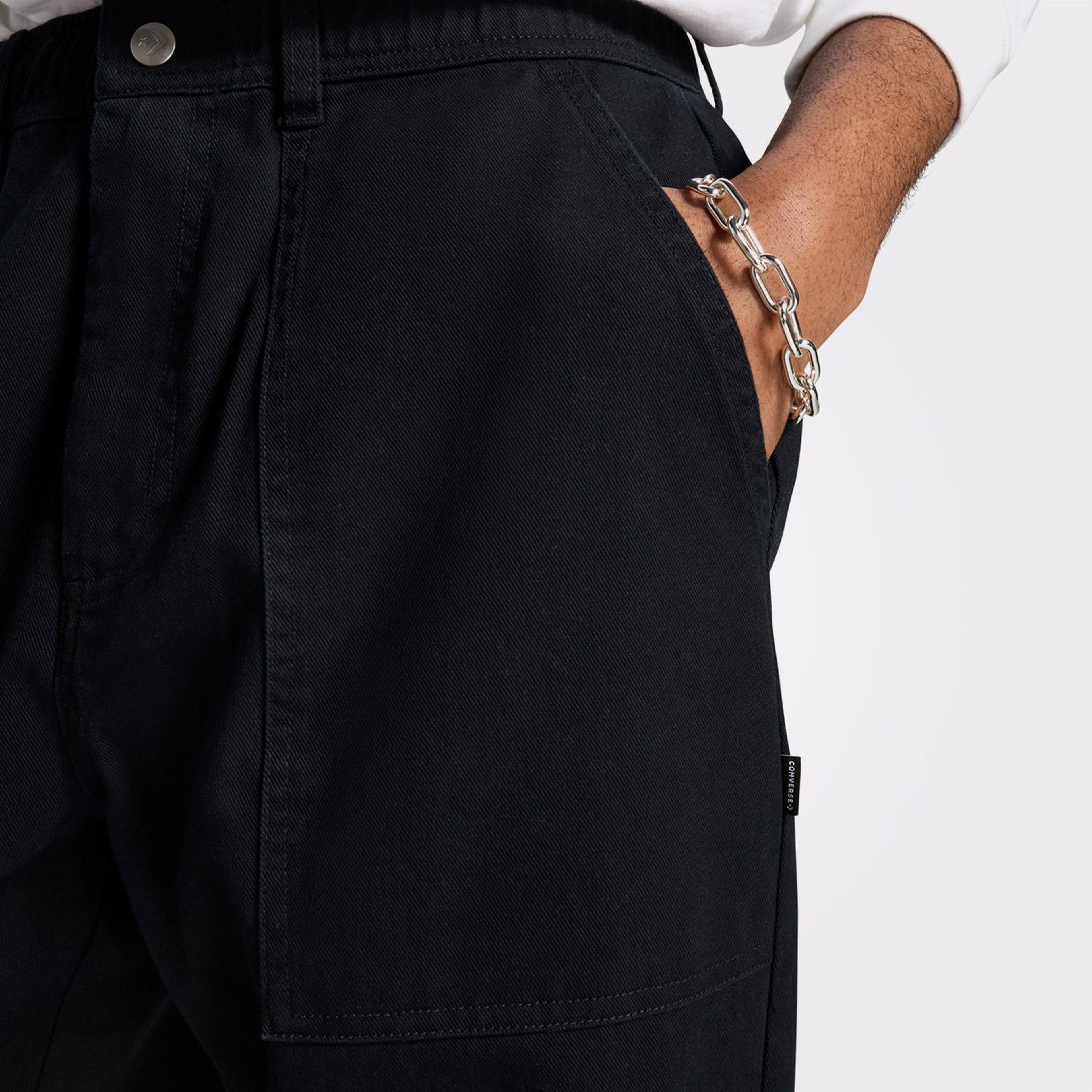 Converse Go-To Harbor Unisex Siyah Pantolon