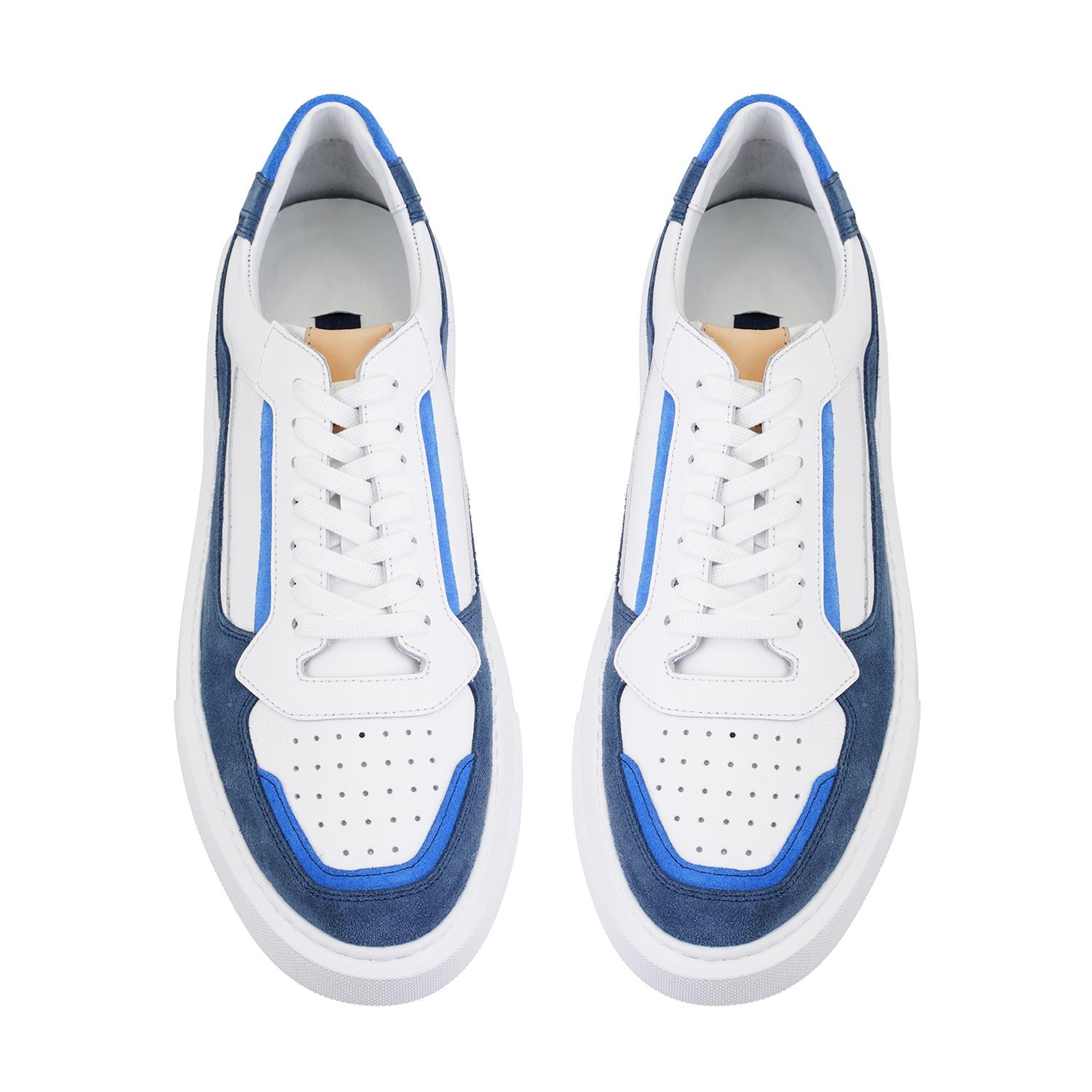 Dillon Beyaz Erkek Deri Spor Ayakkabı