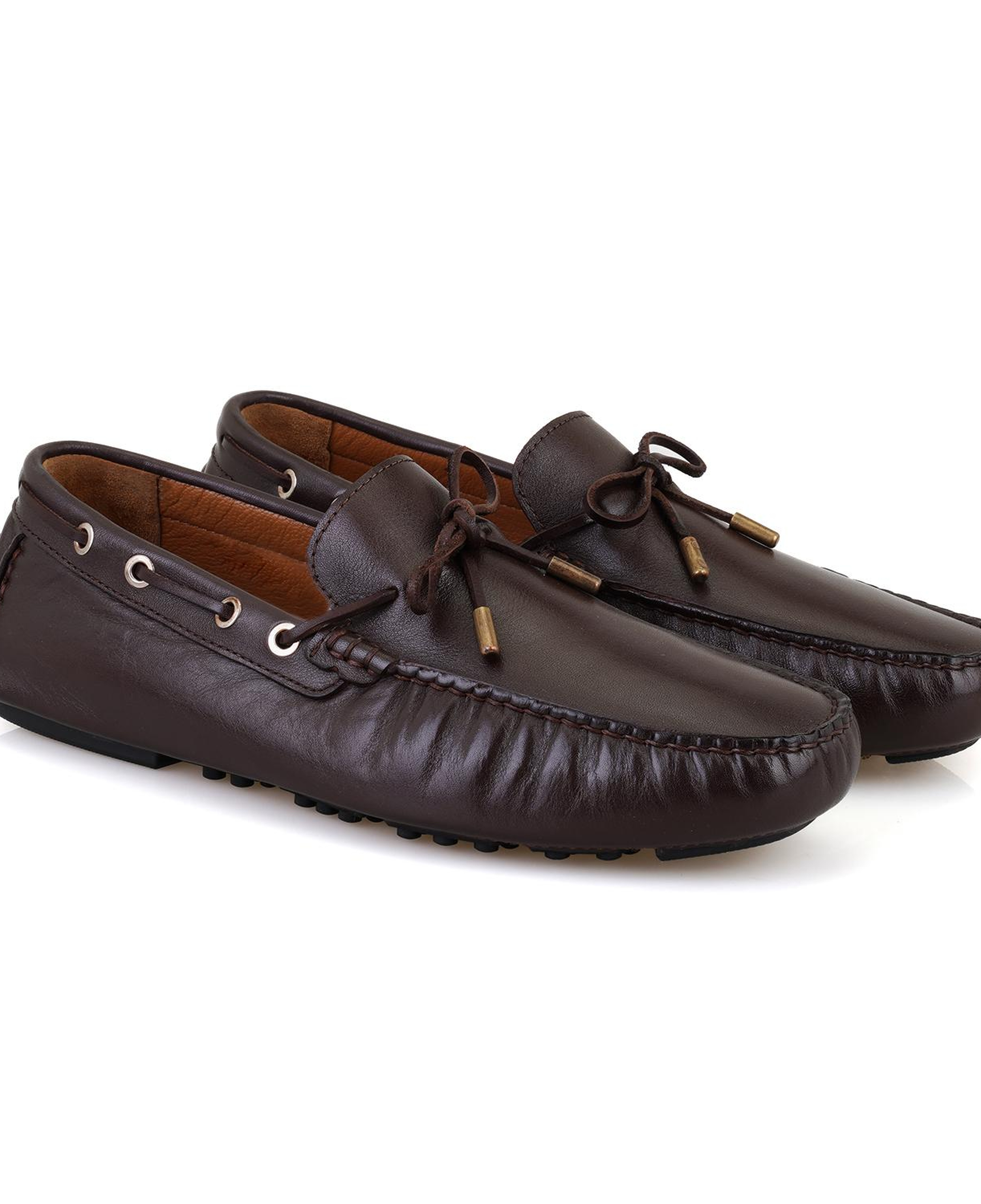 Damien Kahve Erkek Deri Loafer