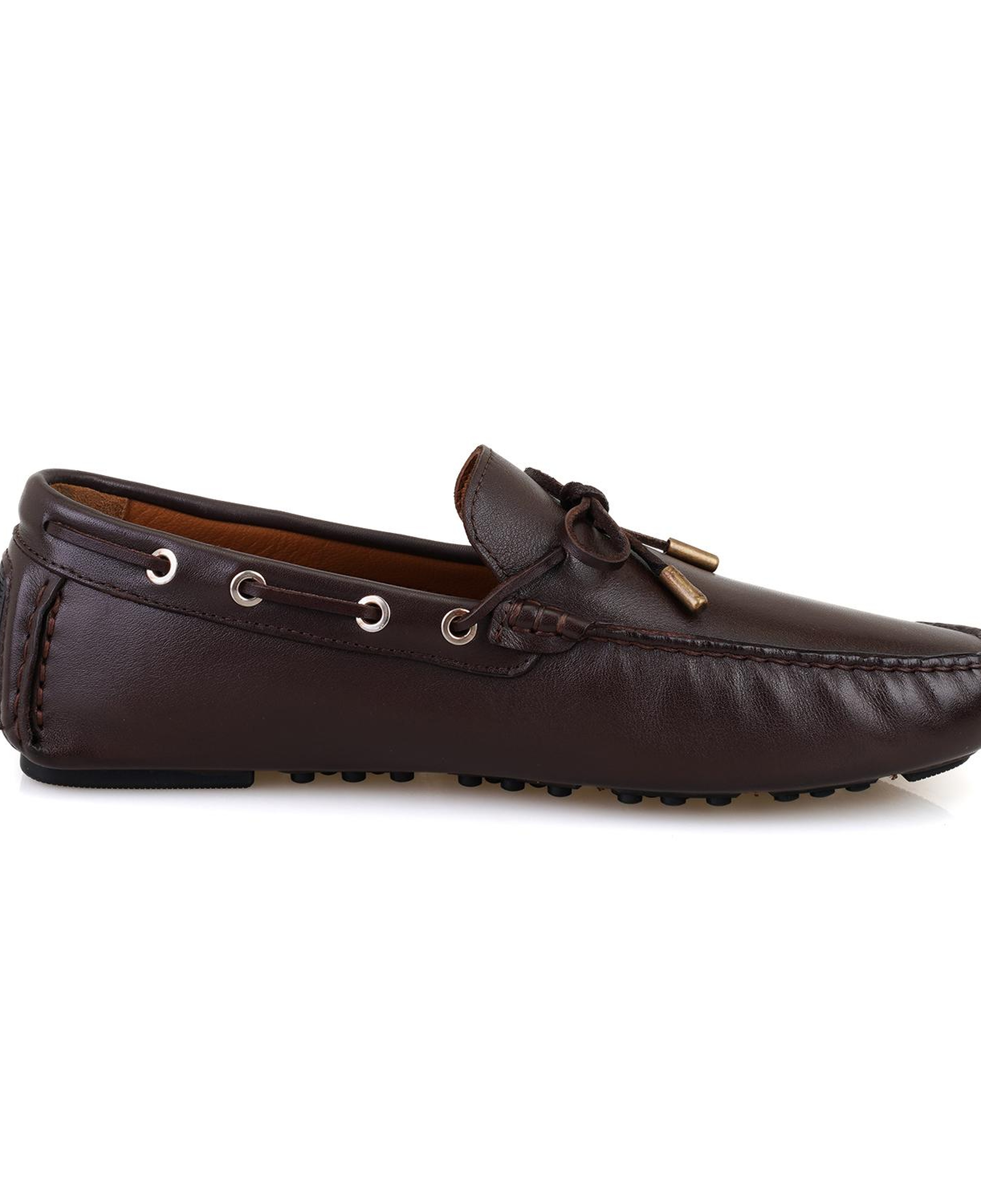 Damien Kahve Erkek Deri Loafer