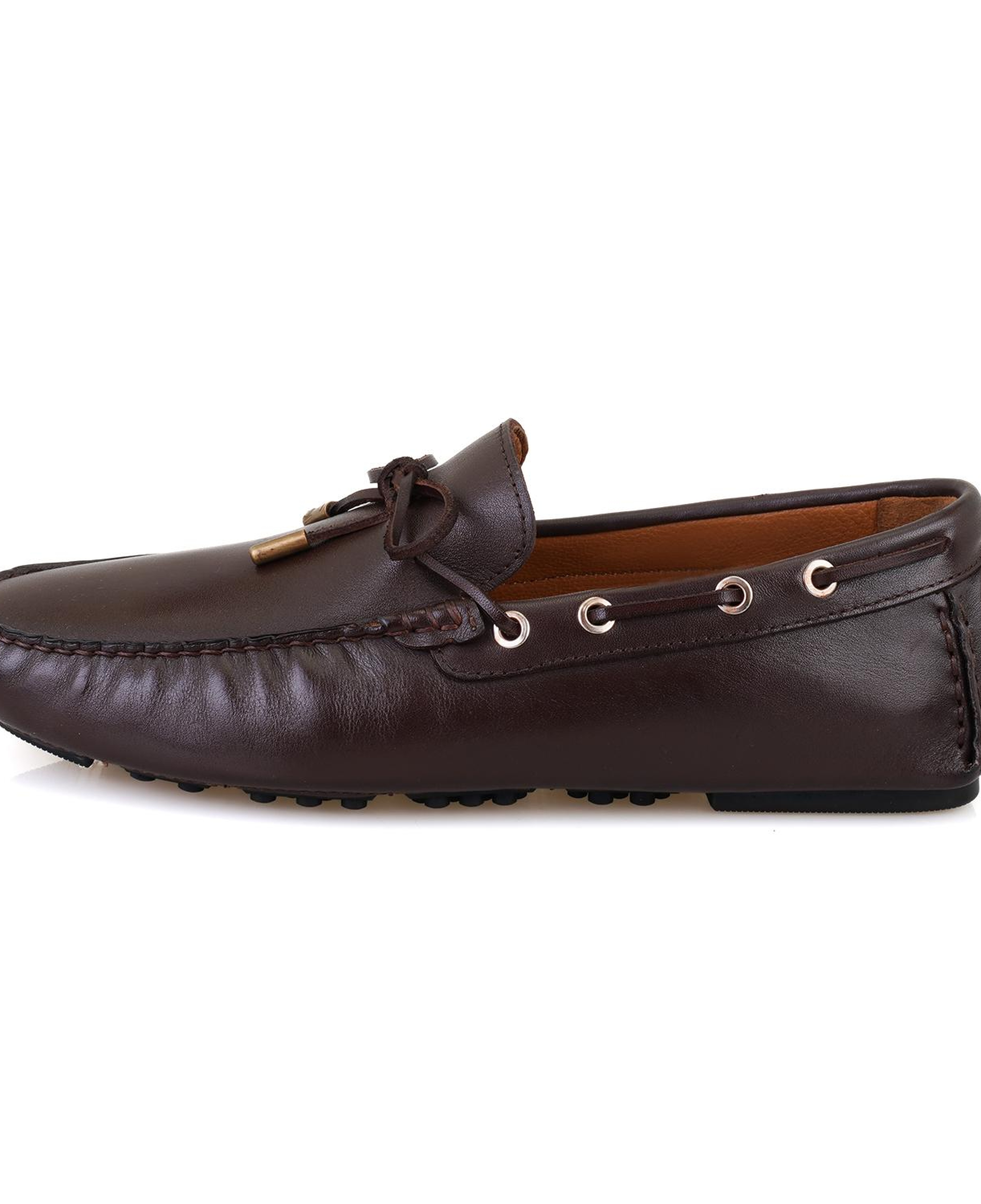 Damien Kahve Erkek Deri Loafer