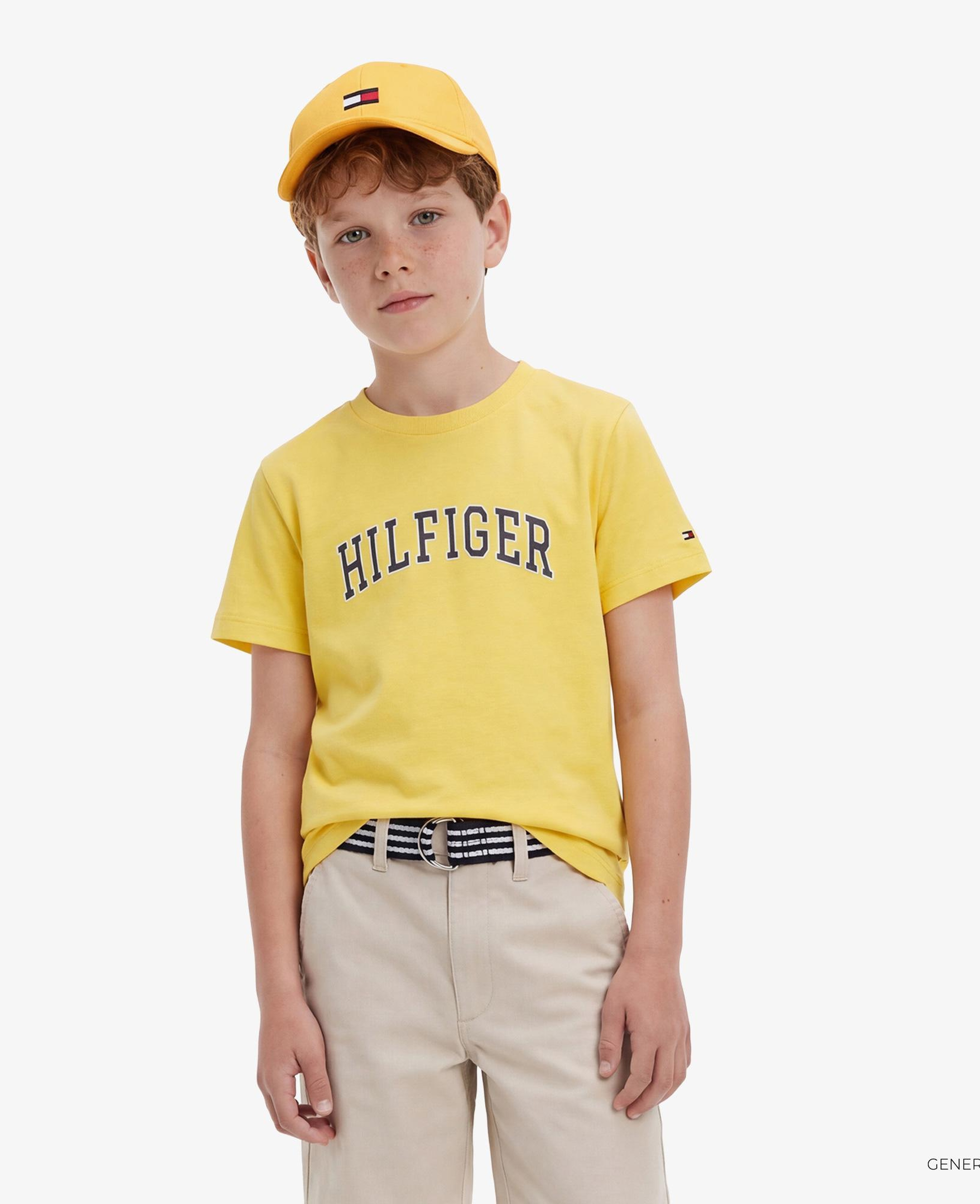 Tommy Hilfiger Graphic Çocuk Sarı T-Shirt