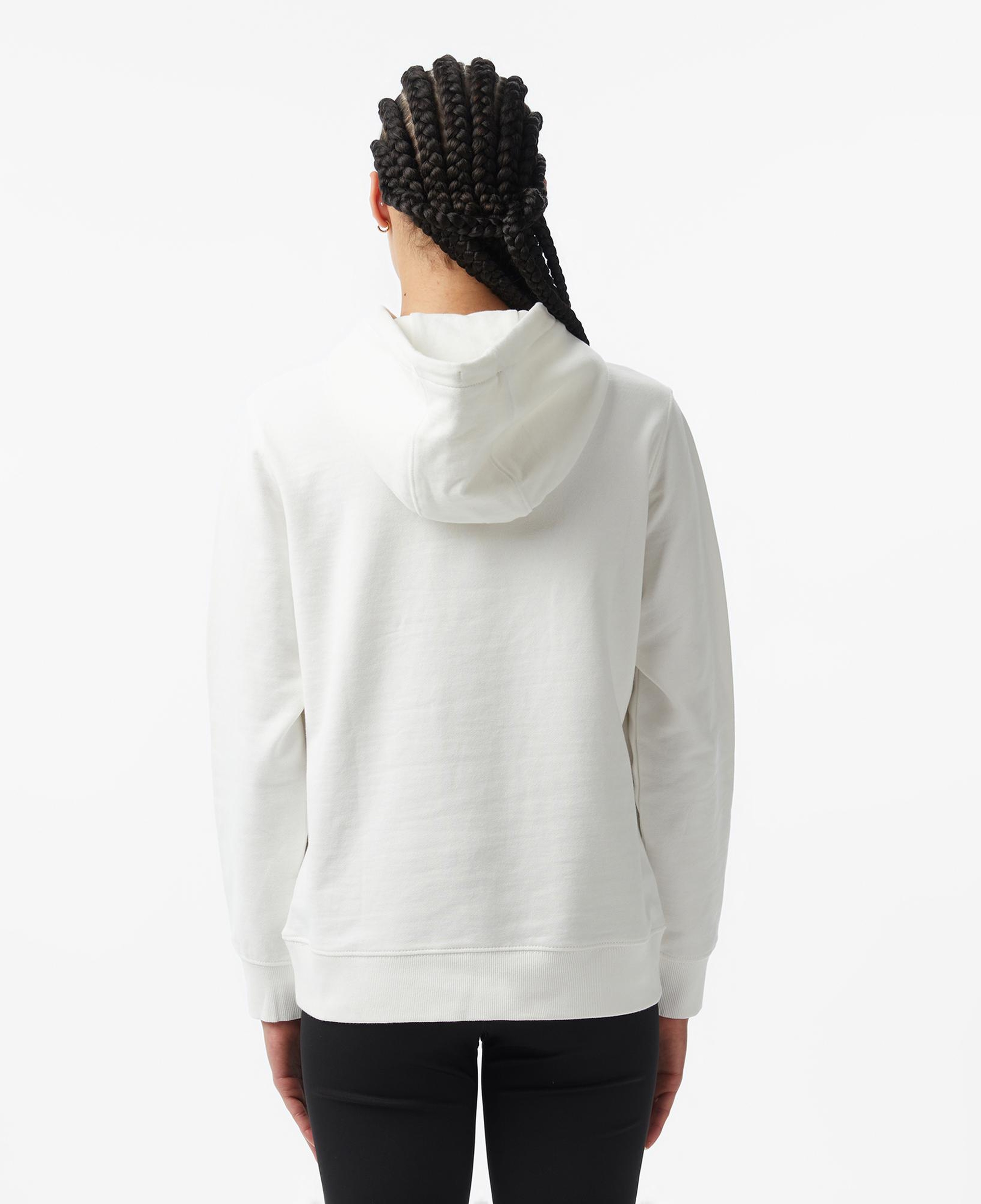 Tommy Hilfiger Essential Logo Kadın Beyaz Hoodie
