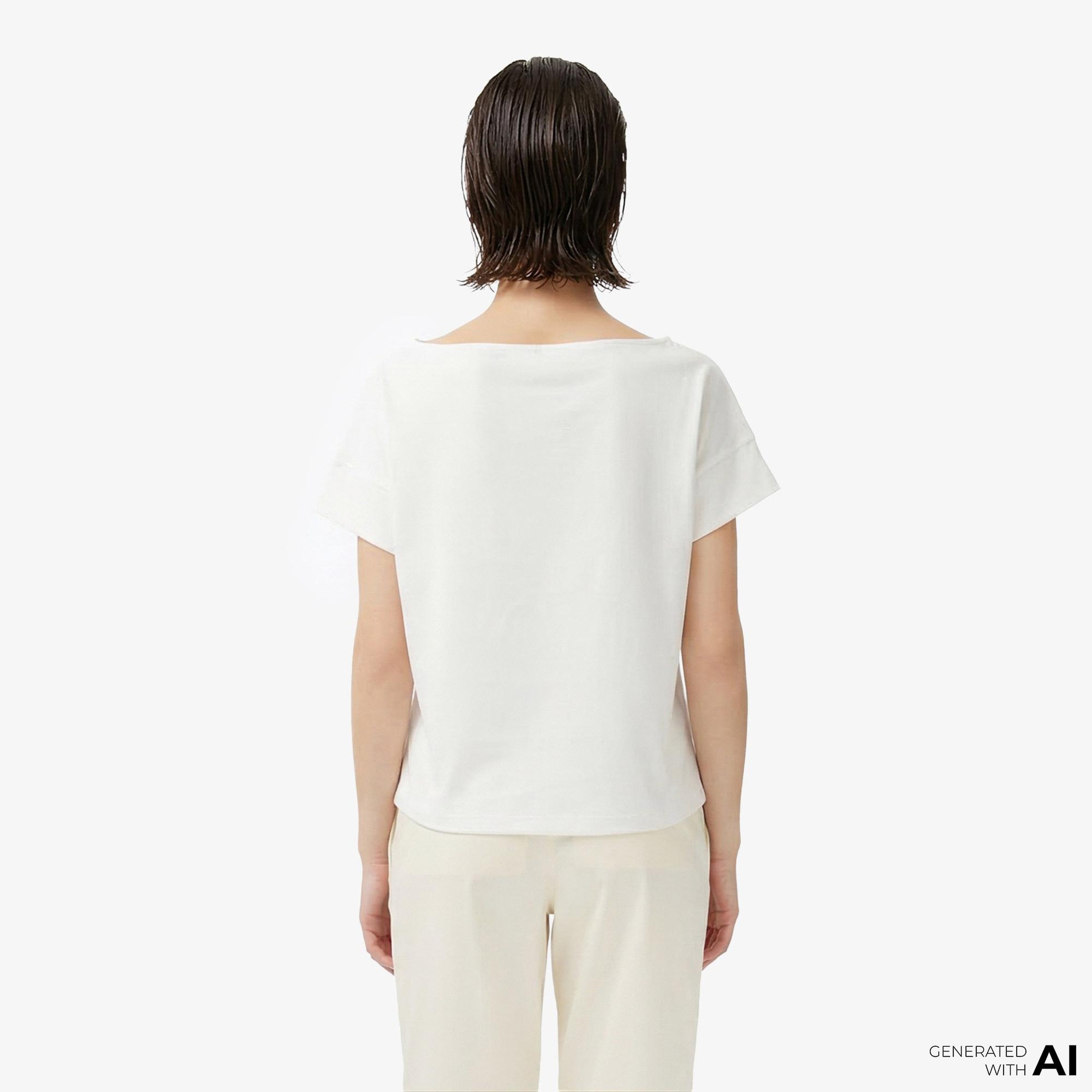 Tommy Hilfiger Cody Kadın Beyaz T-Shirt