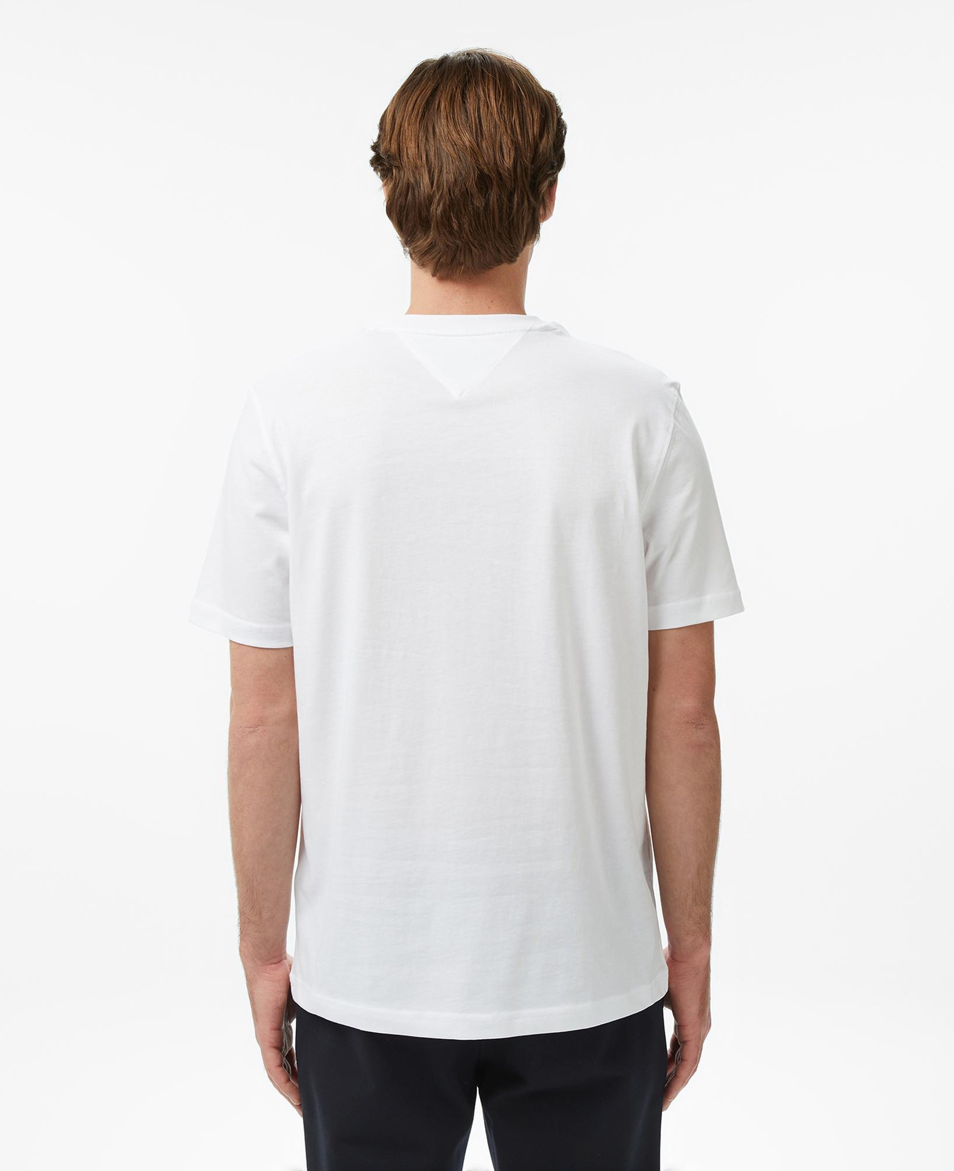 Tommy Hilfiger Brand Love Erkek Beyaz T-Shirt