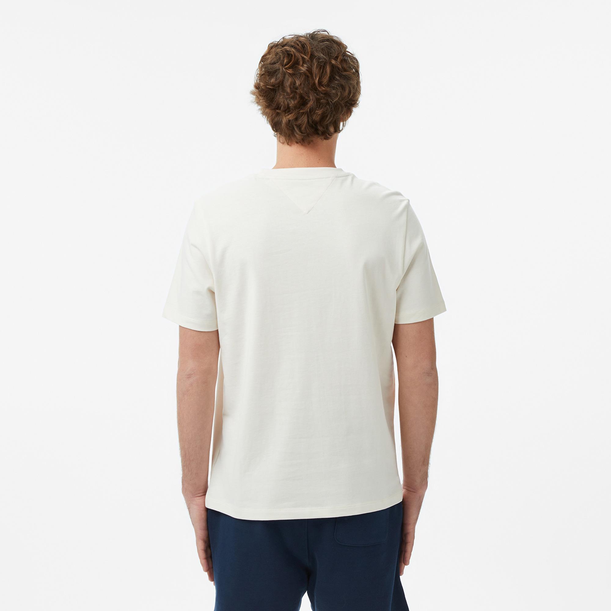 Tommy Hilfiger Heritage Series Erkek Krem Rengi T-Shirt