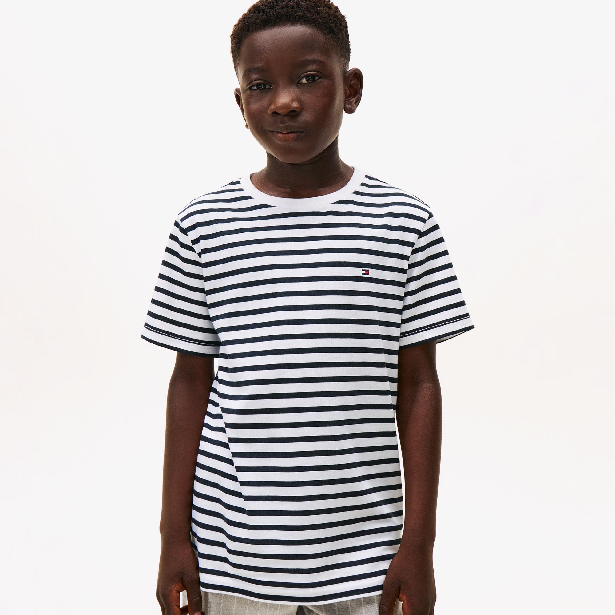 Tommy Hilfiger Signature Ess Çocuk Renkli T-Shirt