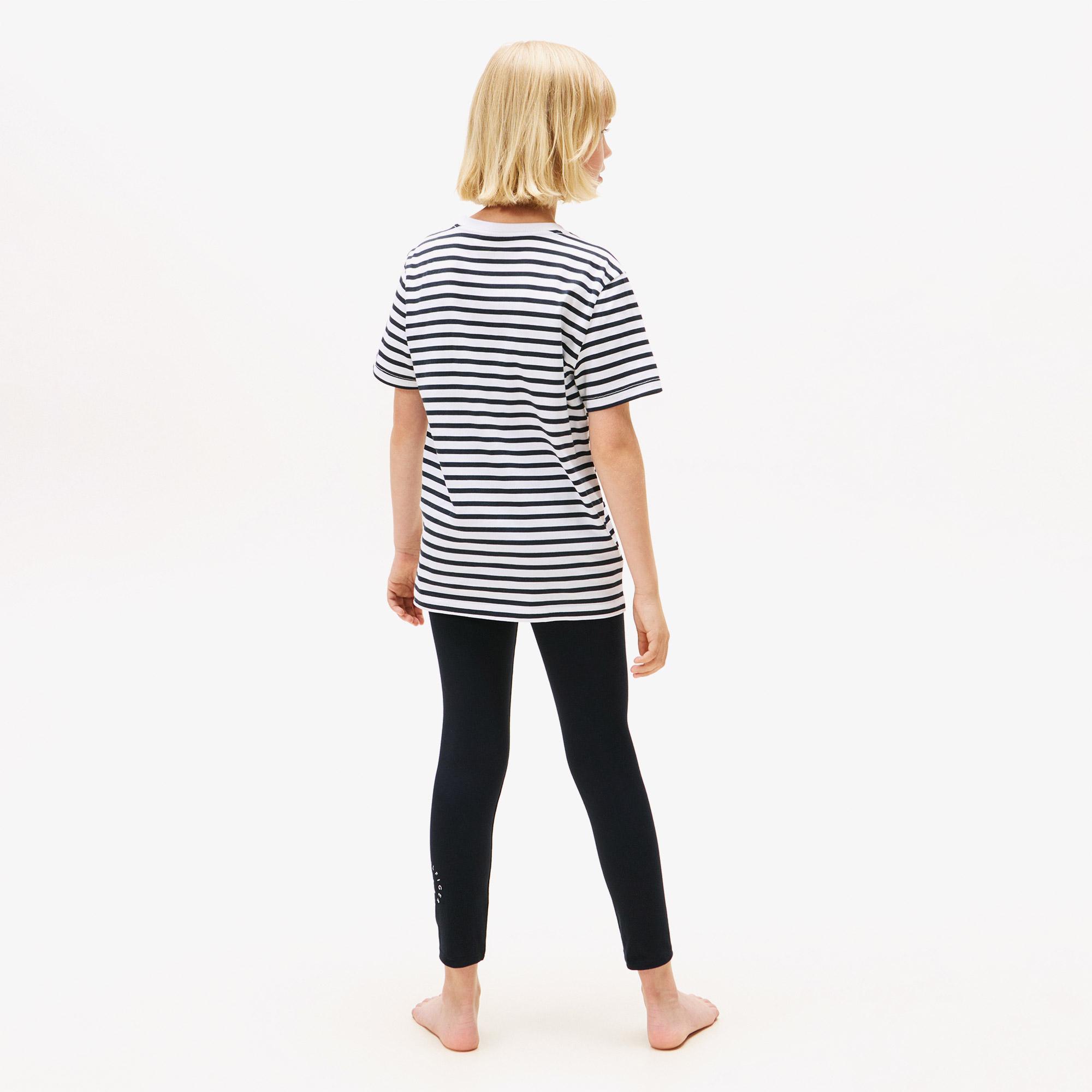 Tommy Hilfiger Signature Ess Çocuk Renkli T-Shirt